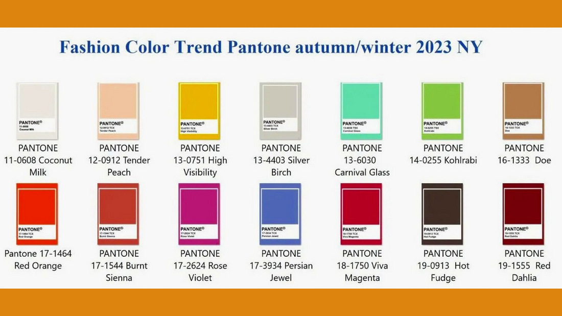 Fall 2023 Pantone Palette: Embracing Seasonal Color Trends
