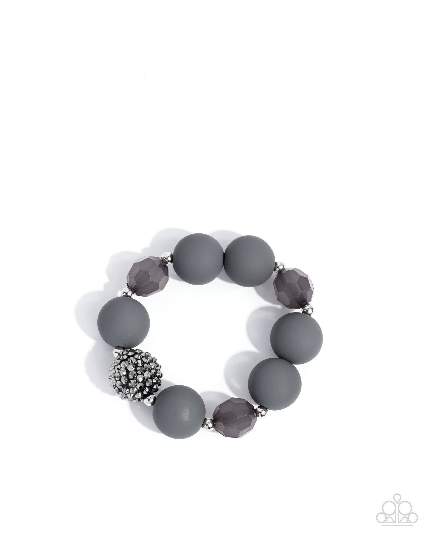 Hematite Hallmark Silver Complete Look - Paparazzi Accessories