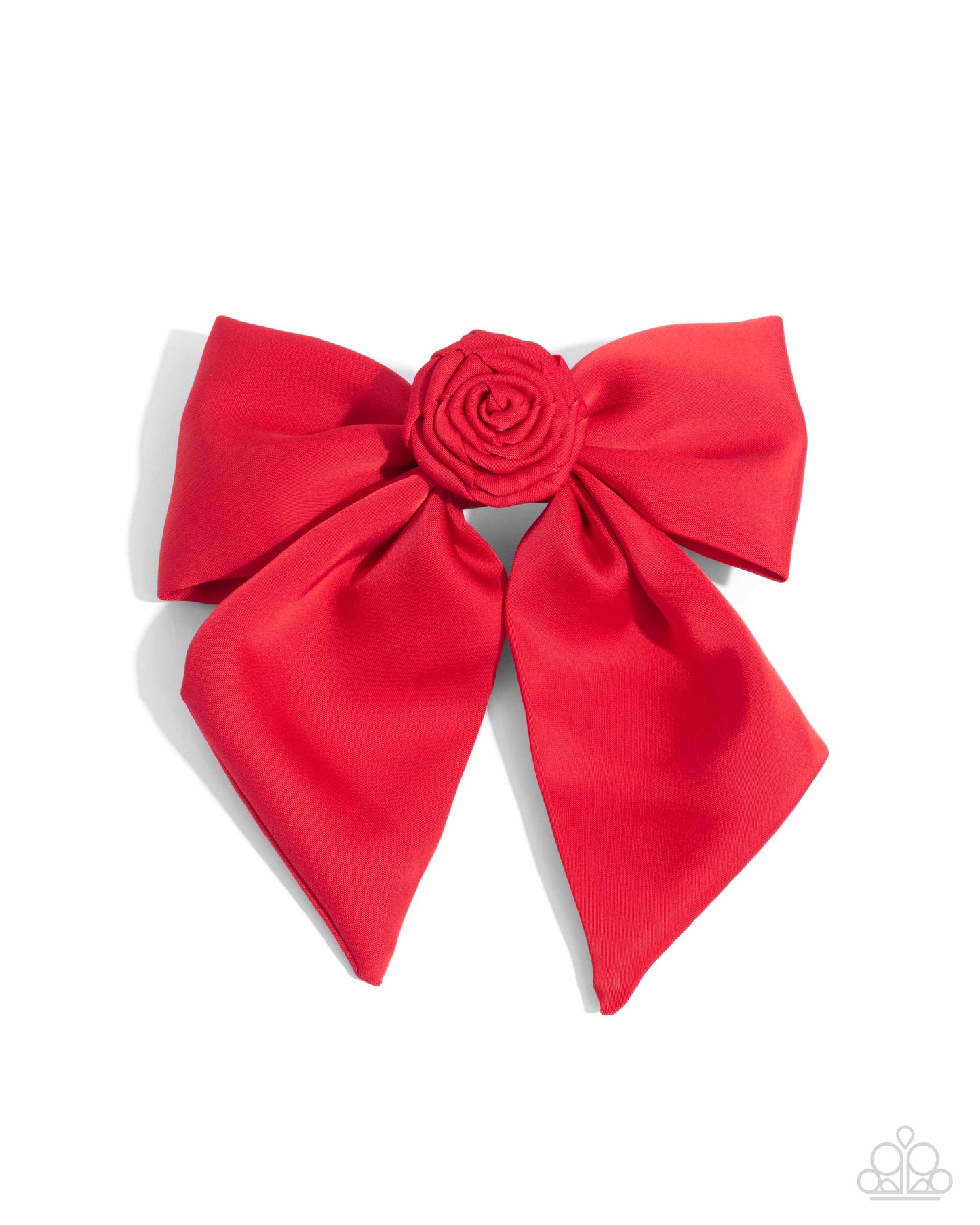 Wistful Wonder Red Hair Bow - Paparazzi Accessories