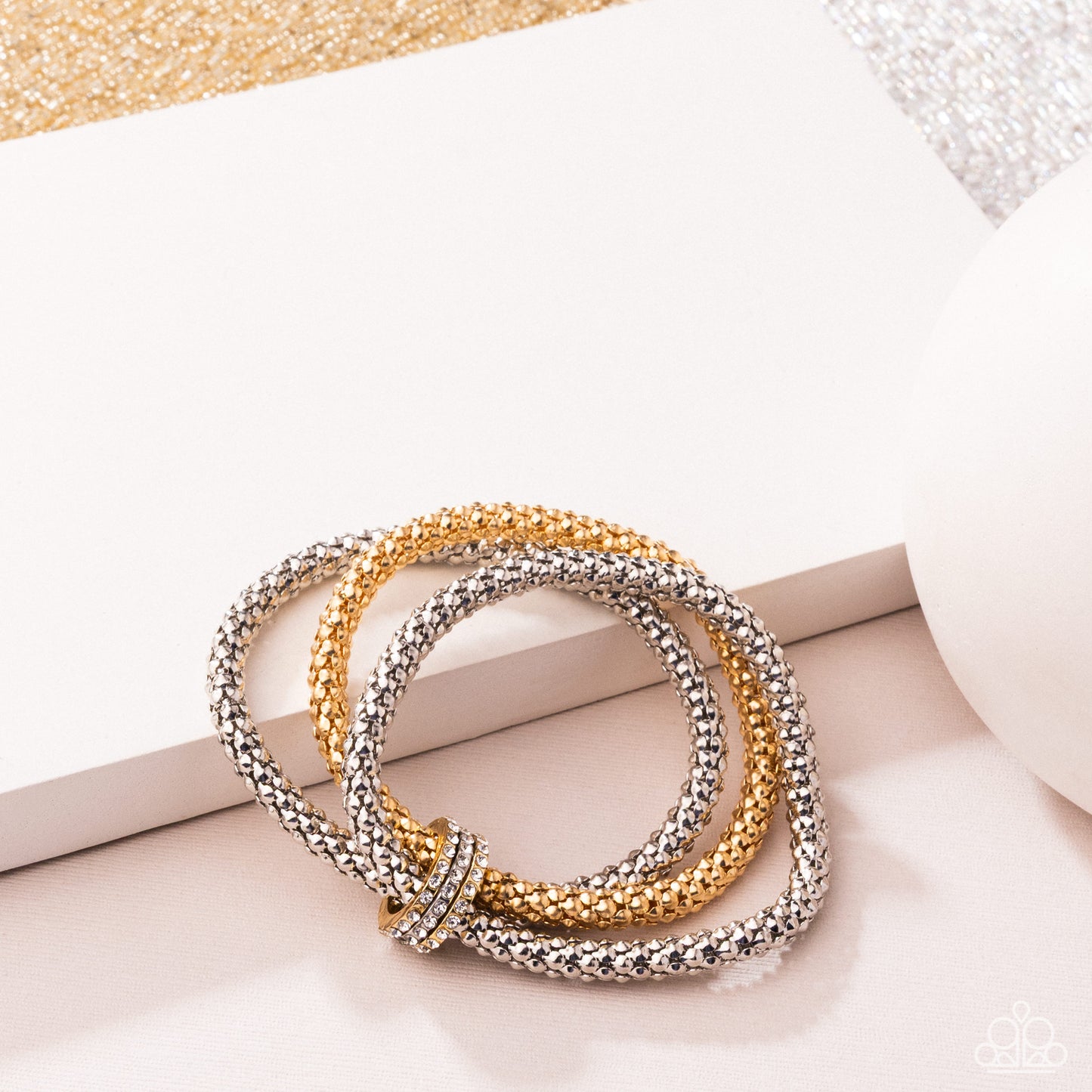 Faceted Facade Multi Stretch Bracelet (May 2025 LOP) - Paparazzi Accessories