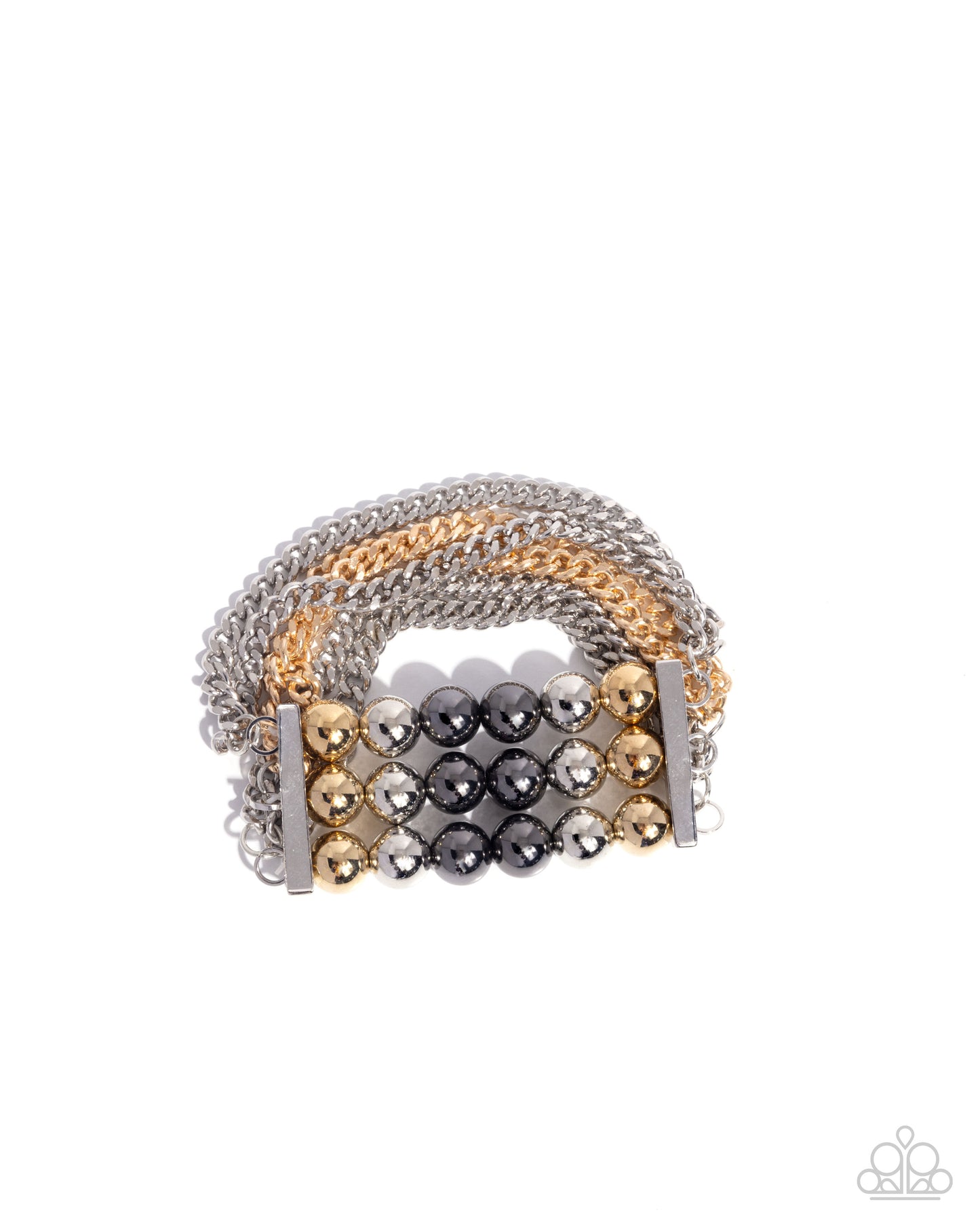 Sarcastic Stack Multi Stretch Bracelet - Paparazzi Accessories