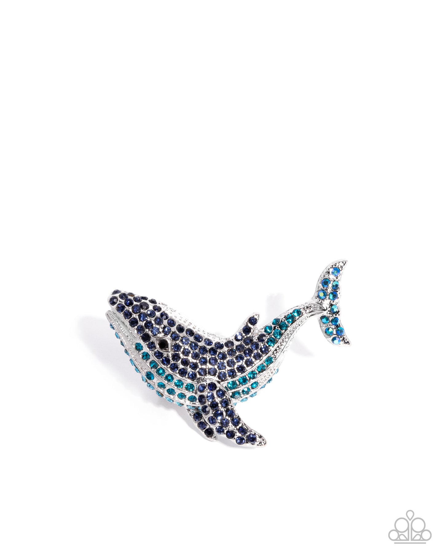 Whale of a Time Blue Ring - Paparazzi Accessories