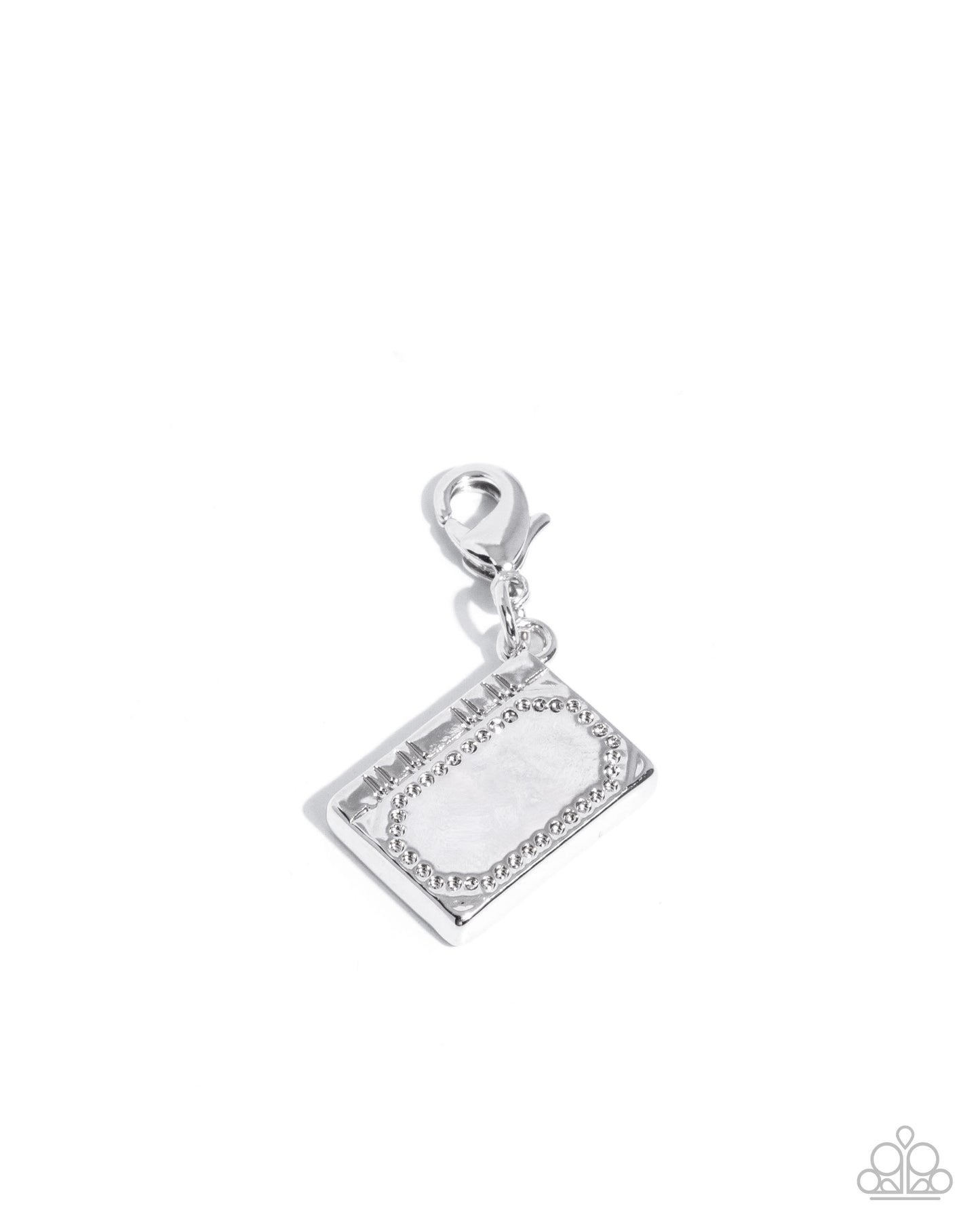 Mother, Tell Me a Story Rhodium-Plated Charm - Paparazzi Accessories