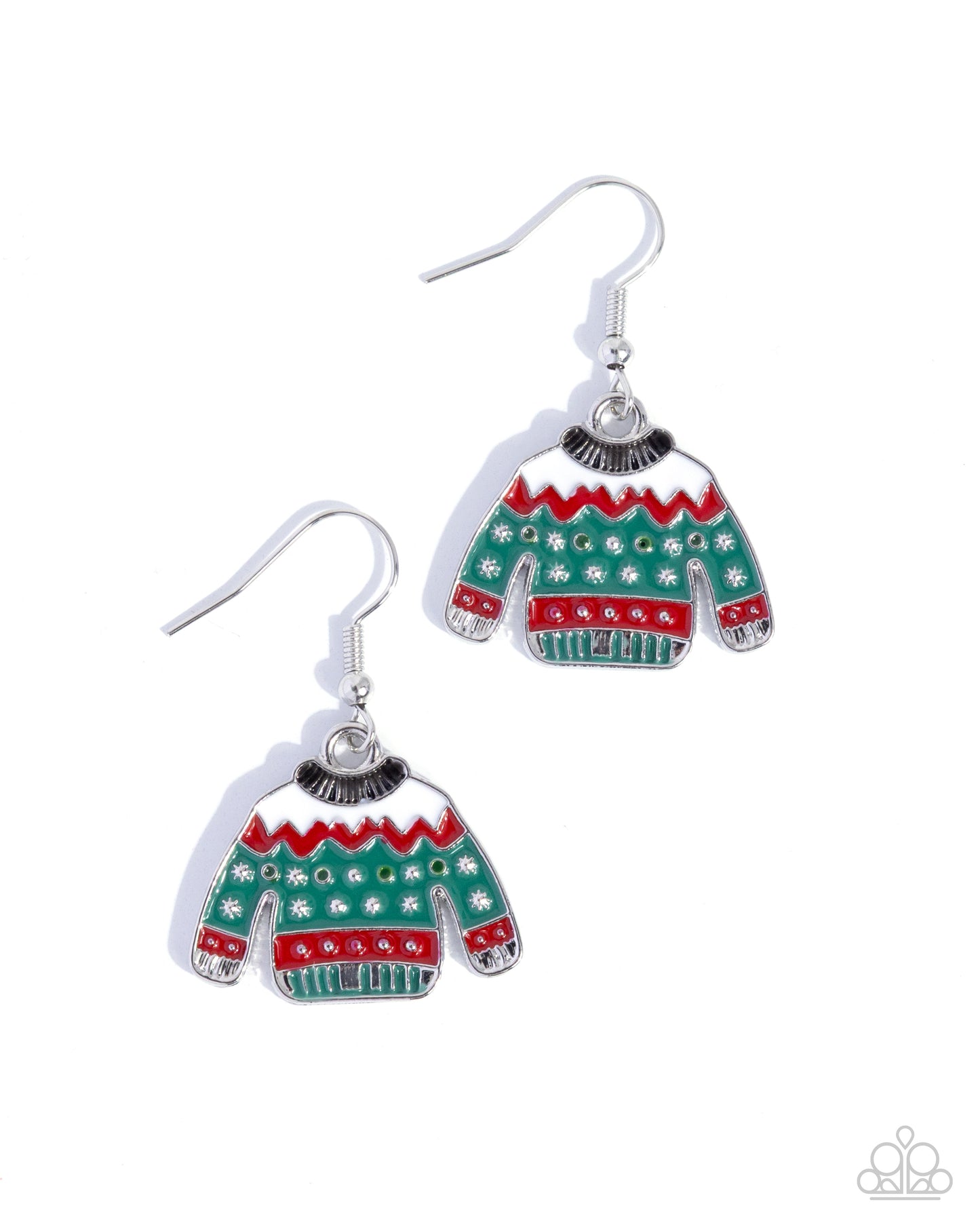 Sweater Season Multi Earring - Paparazzi Accessories
