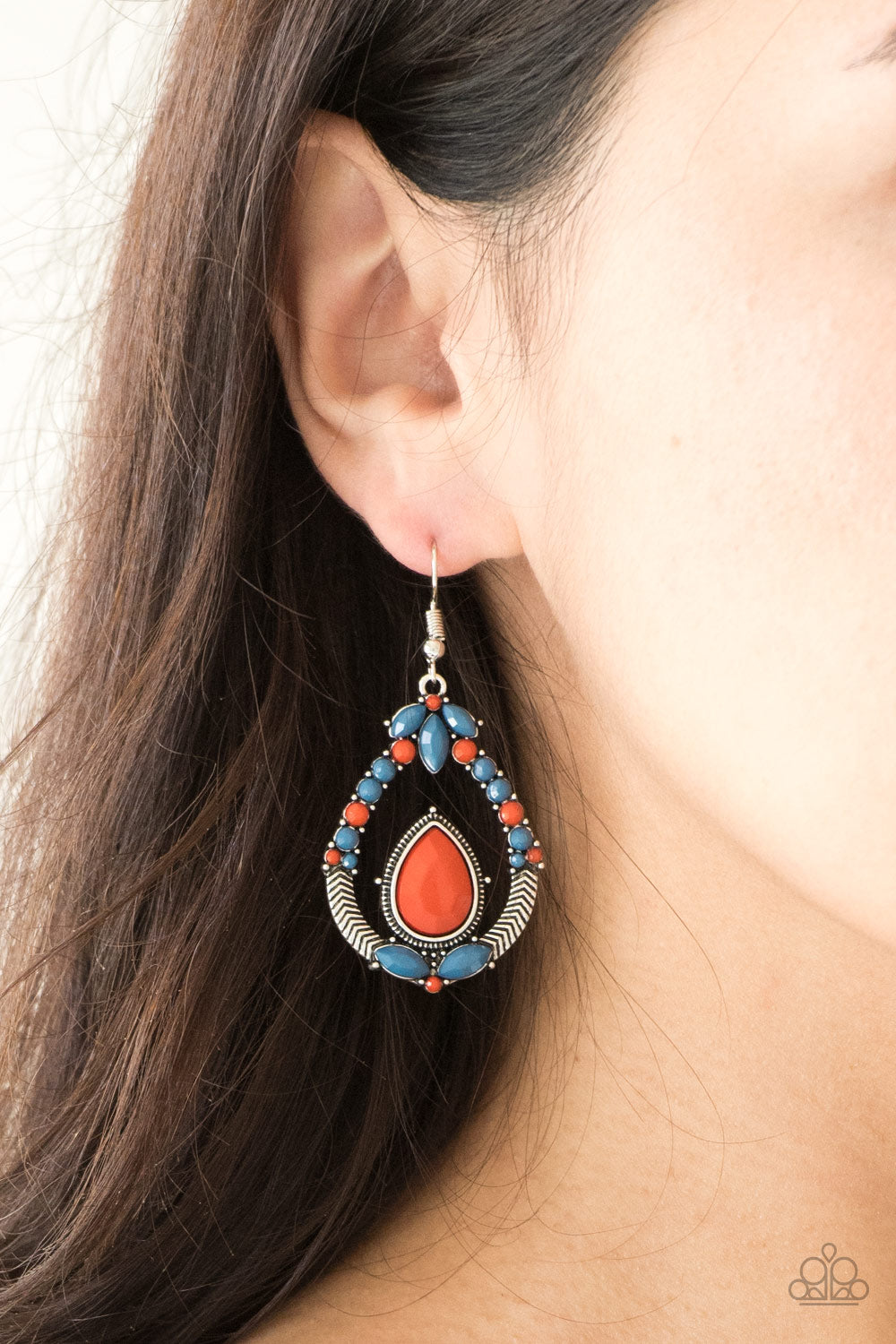 Vogue Voyager Multi Earring - Paparazzi Accessories