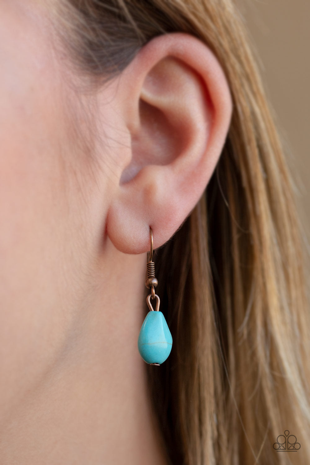 BADLAND To The Bone Copper Necklace - Paparazzi Accessories