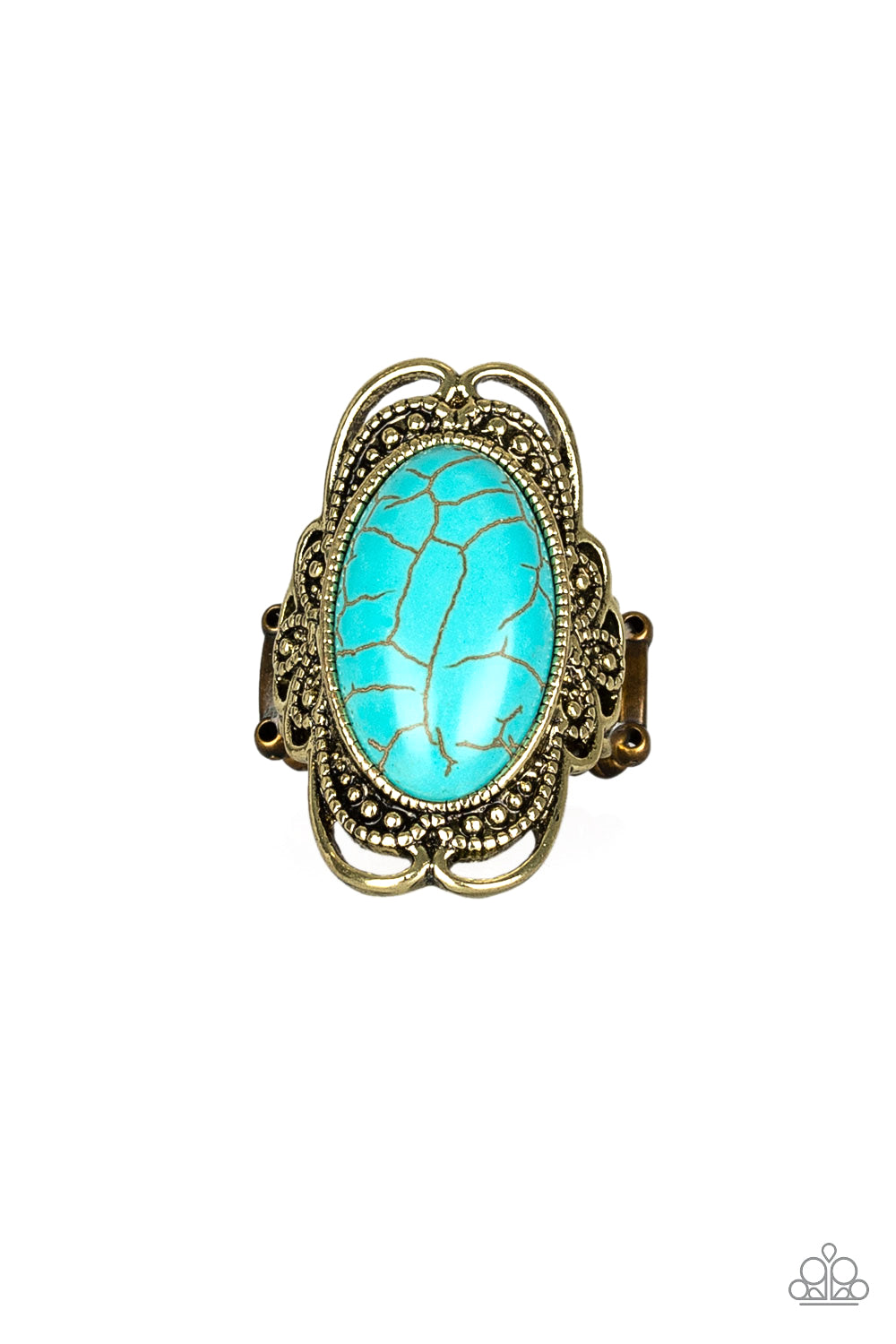 Desert Flavor Brass Ring - Paparazzi Accessories