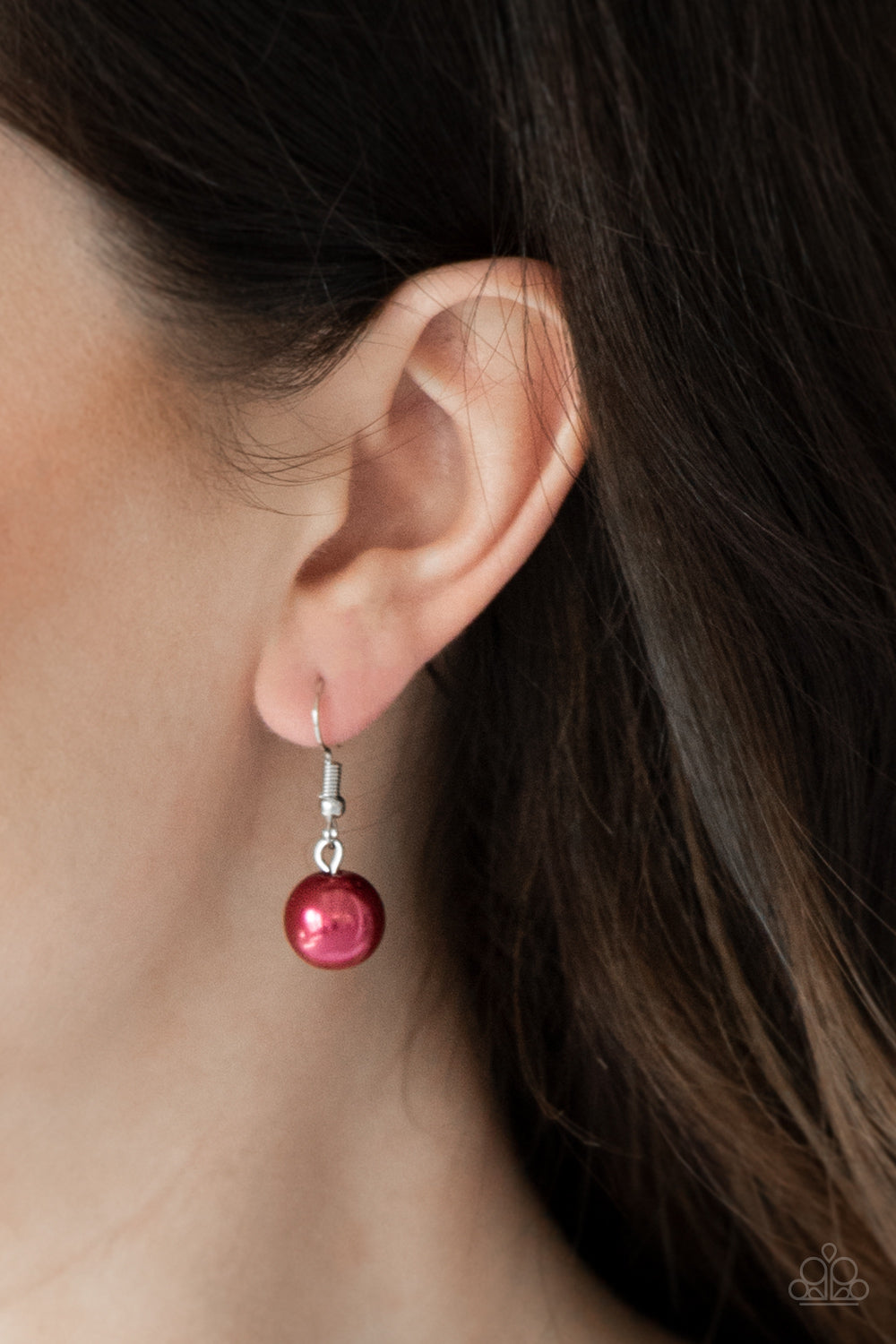 All About Me Red Necklace - Paparazzi Accessories