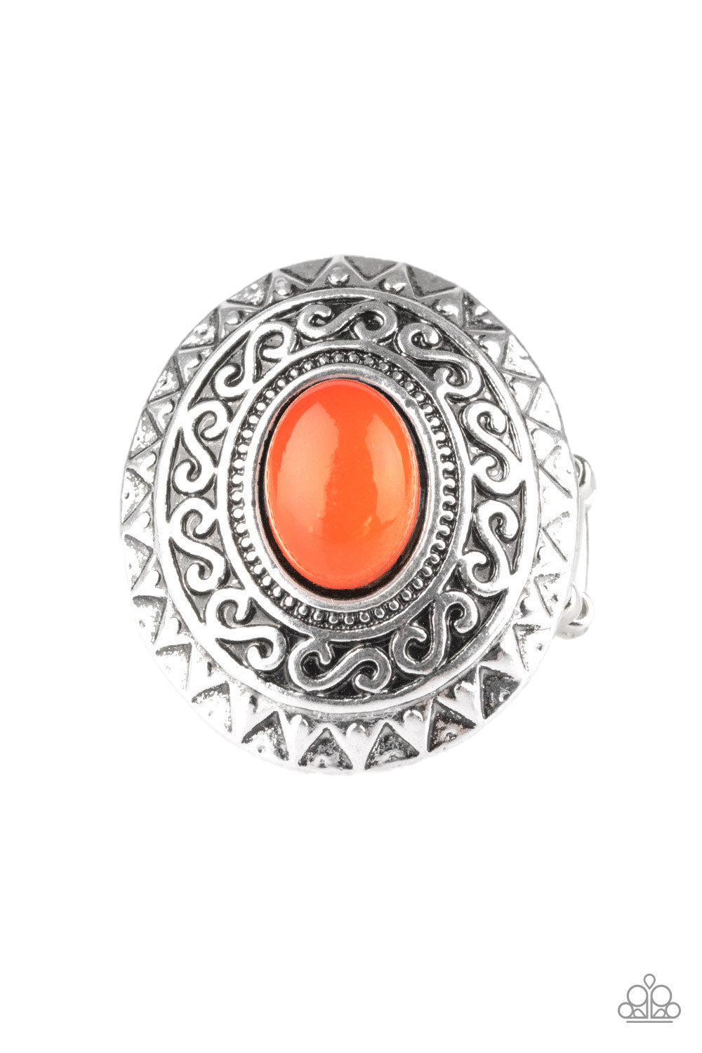 Hello, Sunshine Orange Ring - Paparazzi Accessories