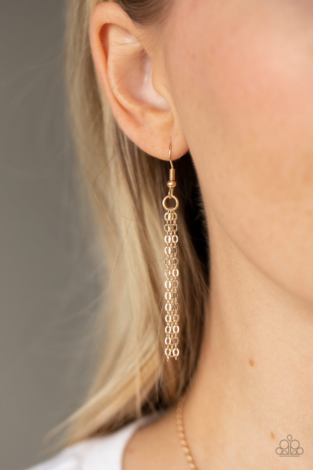 Land Of The Free Gold Necklace - Paparazzi Accessories