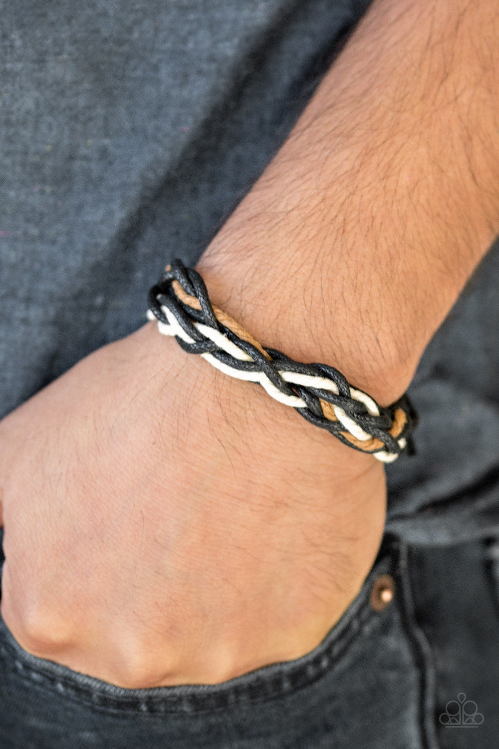 Mountain Quest Black Urban Bracelet - Paparazzi Accessories