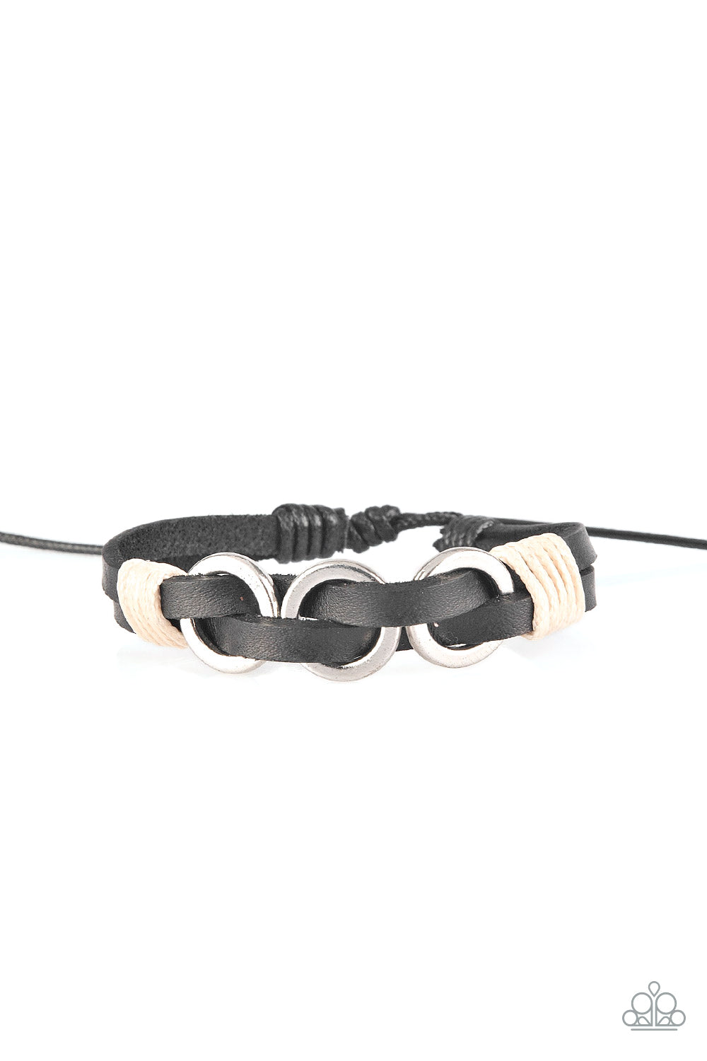 Off-Road Tourist Black Urban Bracelet - Paparazzi Accessories