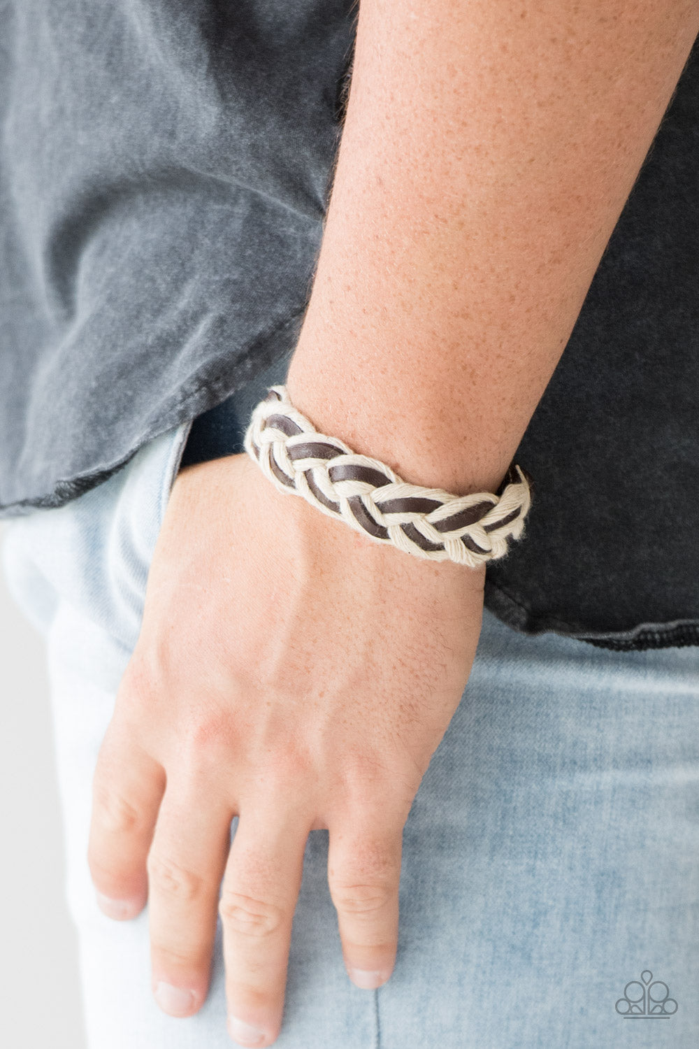Outback Outlaw Brown Urban Bracelet - Paparazzi Accessories