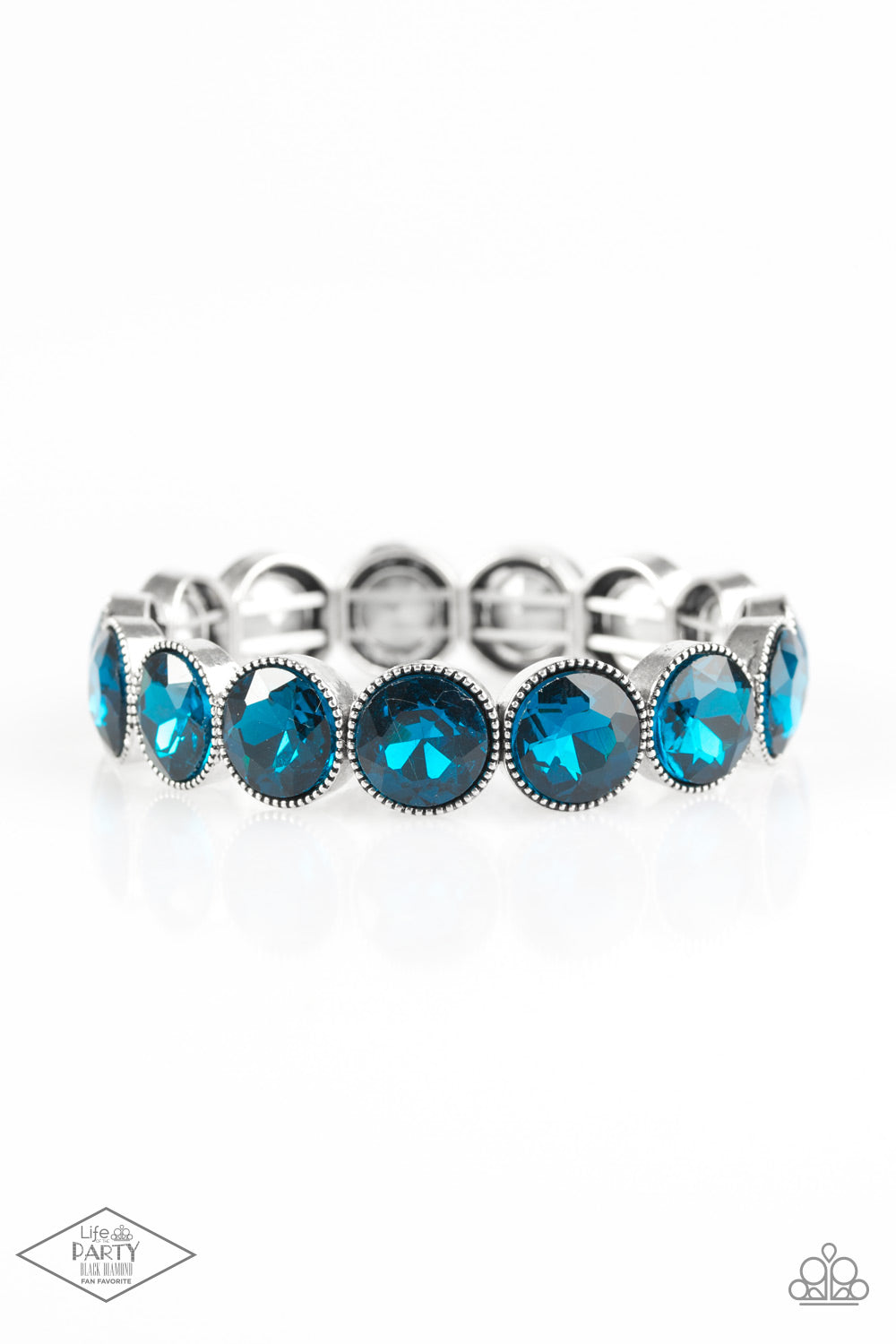 Number One Knockout Blue Bracelet - Paparazzi Accessories