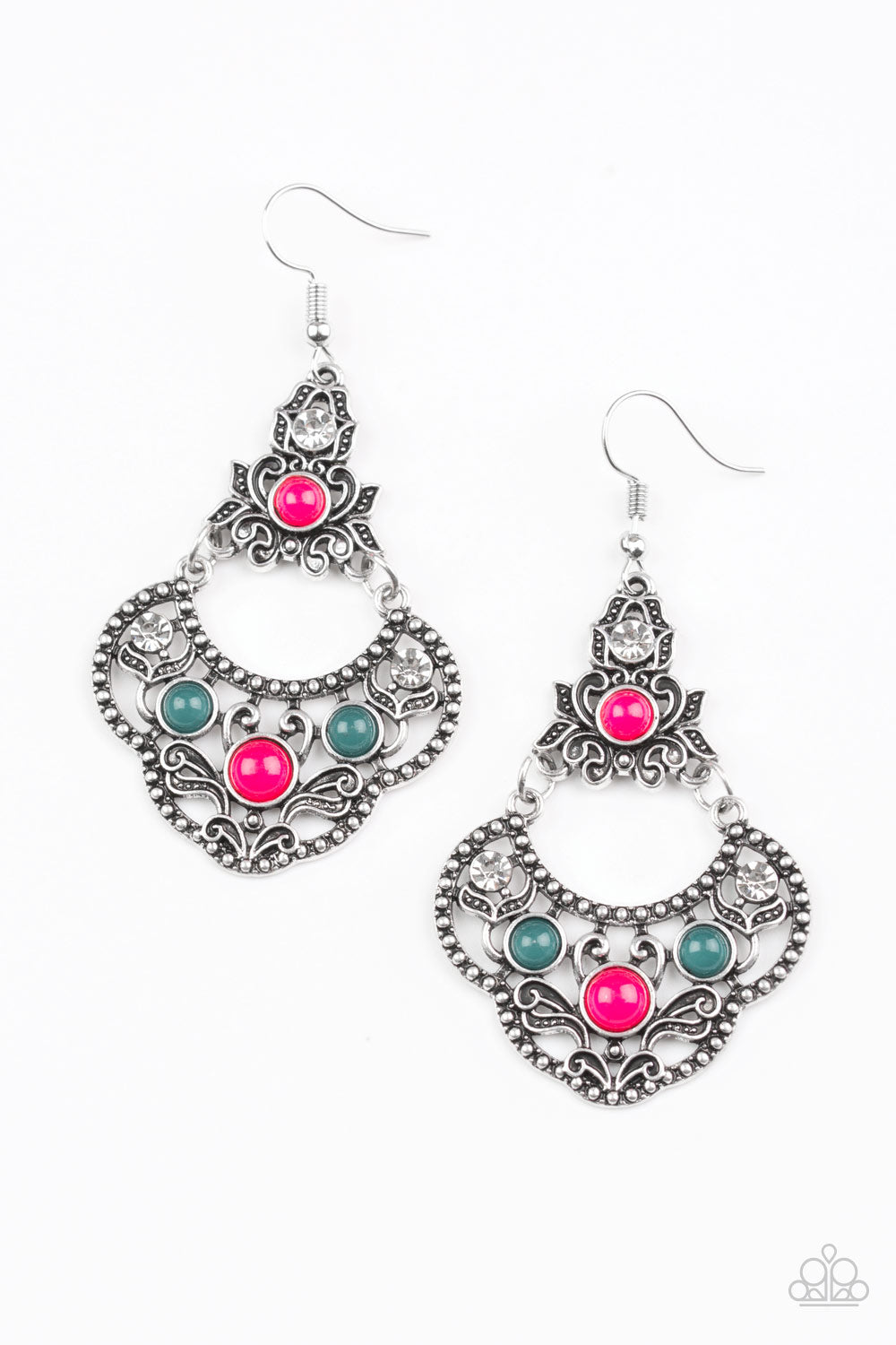 Garden State Glow Multi Earring - Paparazzi Accessories