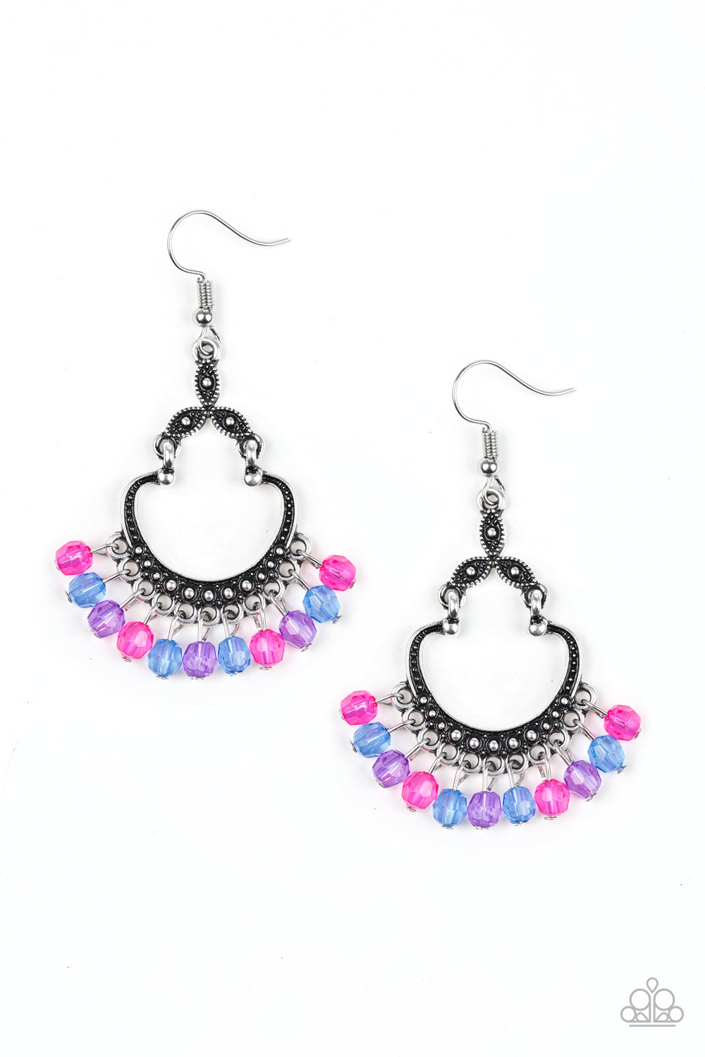 Babe Alert Multi Earring - Paparazzi Accessories