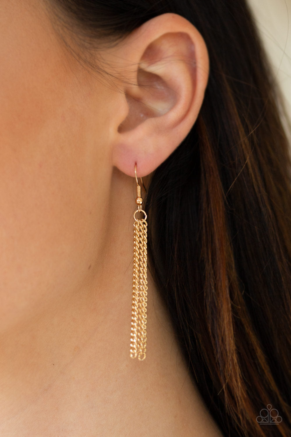 The Pack Leader Gold Necklace - Paparazzi Accessories