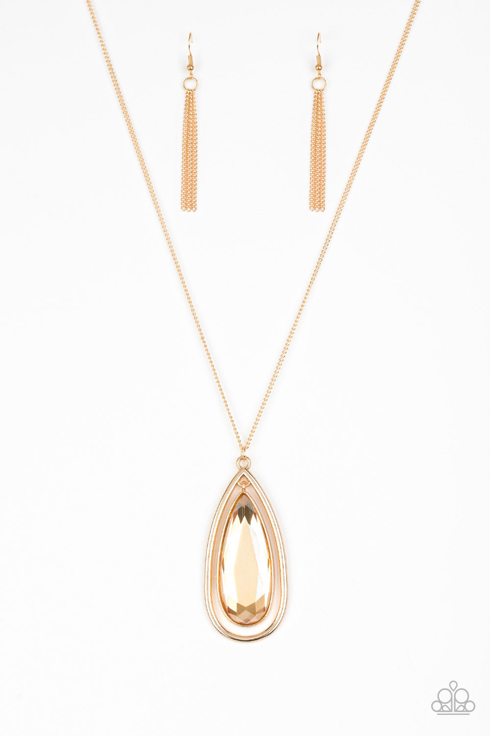 The Royal Coronation Gold Necklace - Paparazzi Accessories