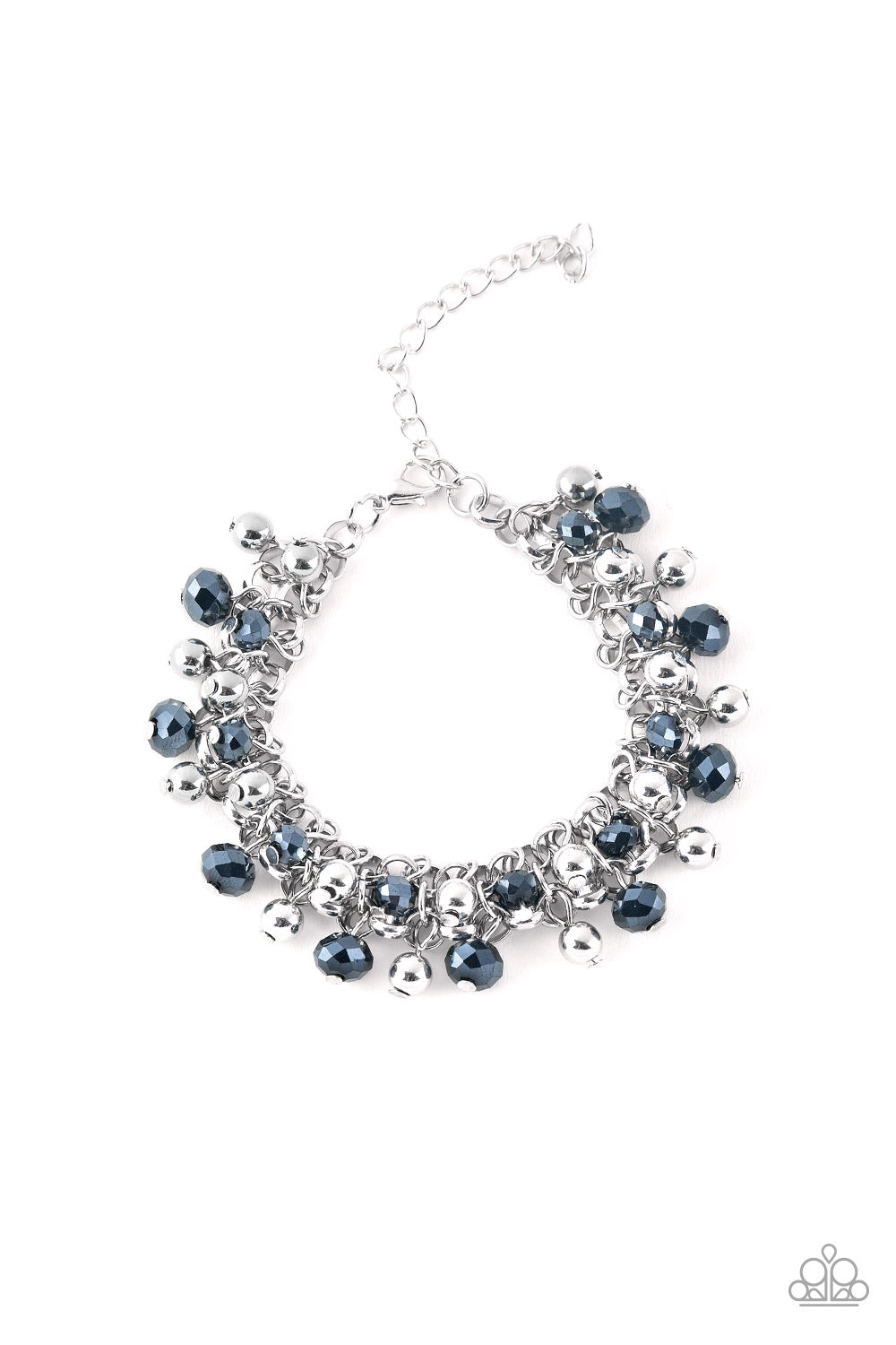 Just For The FUND Of It! Blue Bracelet - Paparazzi Accessories
