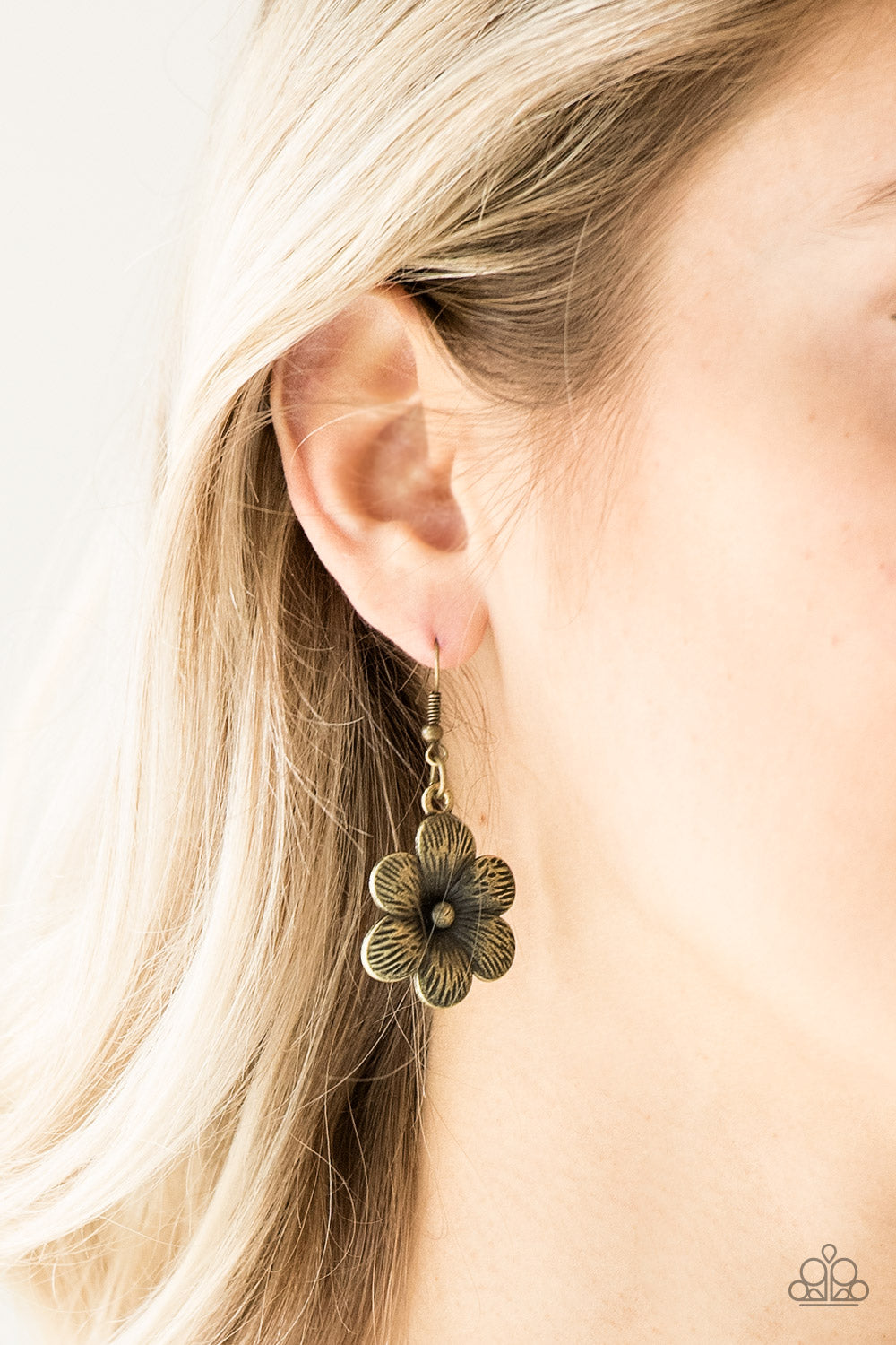 Secret Garden Brass Necklace - Paparazzi Accessories