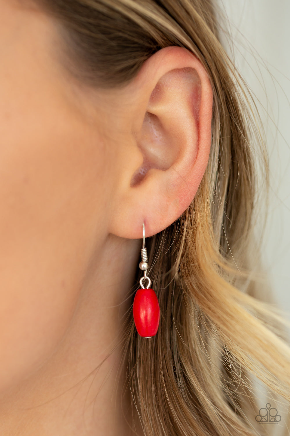 Explore The Elements Red Necklace - Paparazzi Accessories