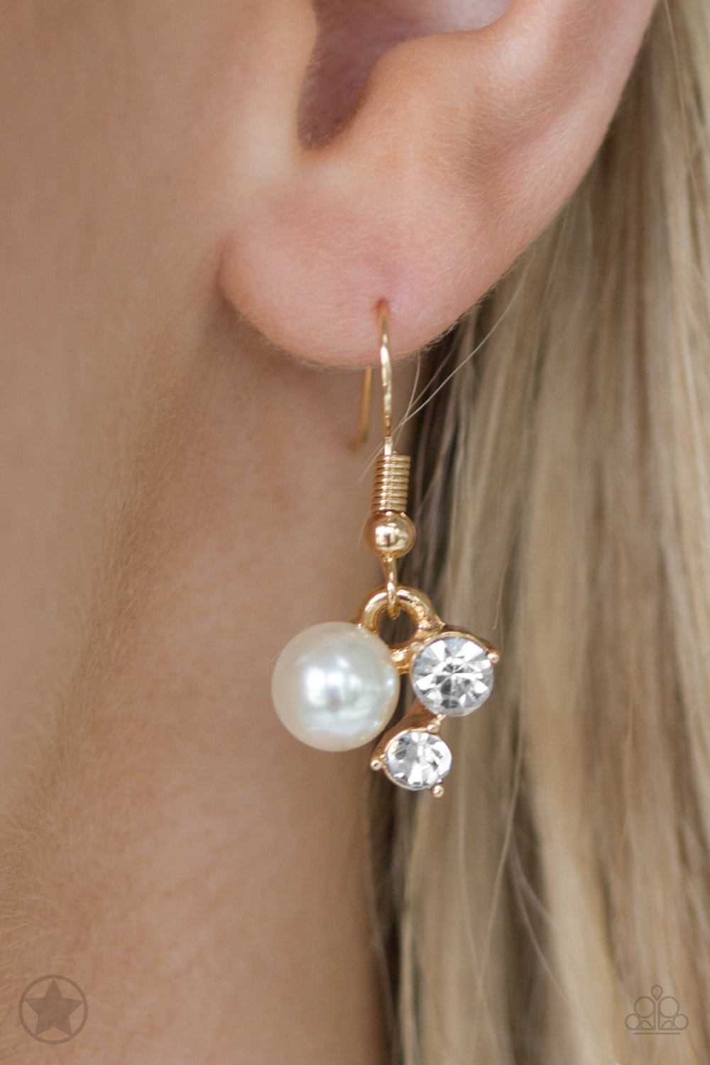 Toast To Perfection Gold Blockbuster Necklace - Paparazzi Accessories - jazzy-jewels-gems