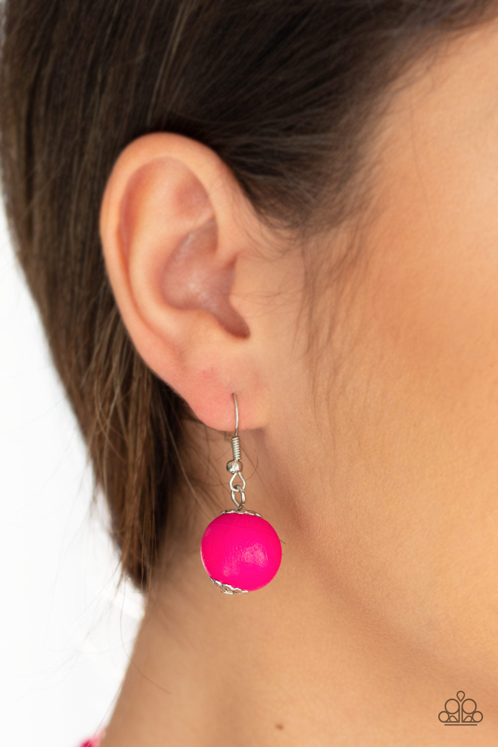 Summer Breezin Pink Necklace- Paparazzi Accessories