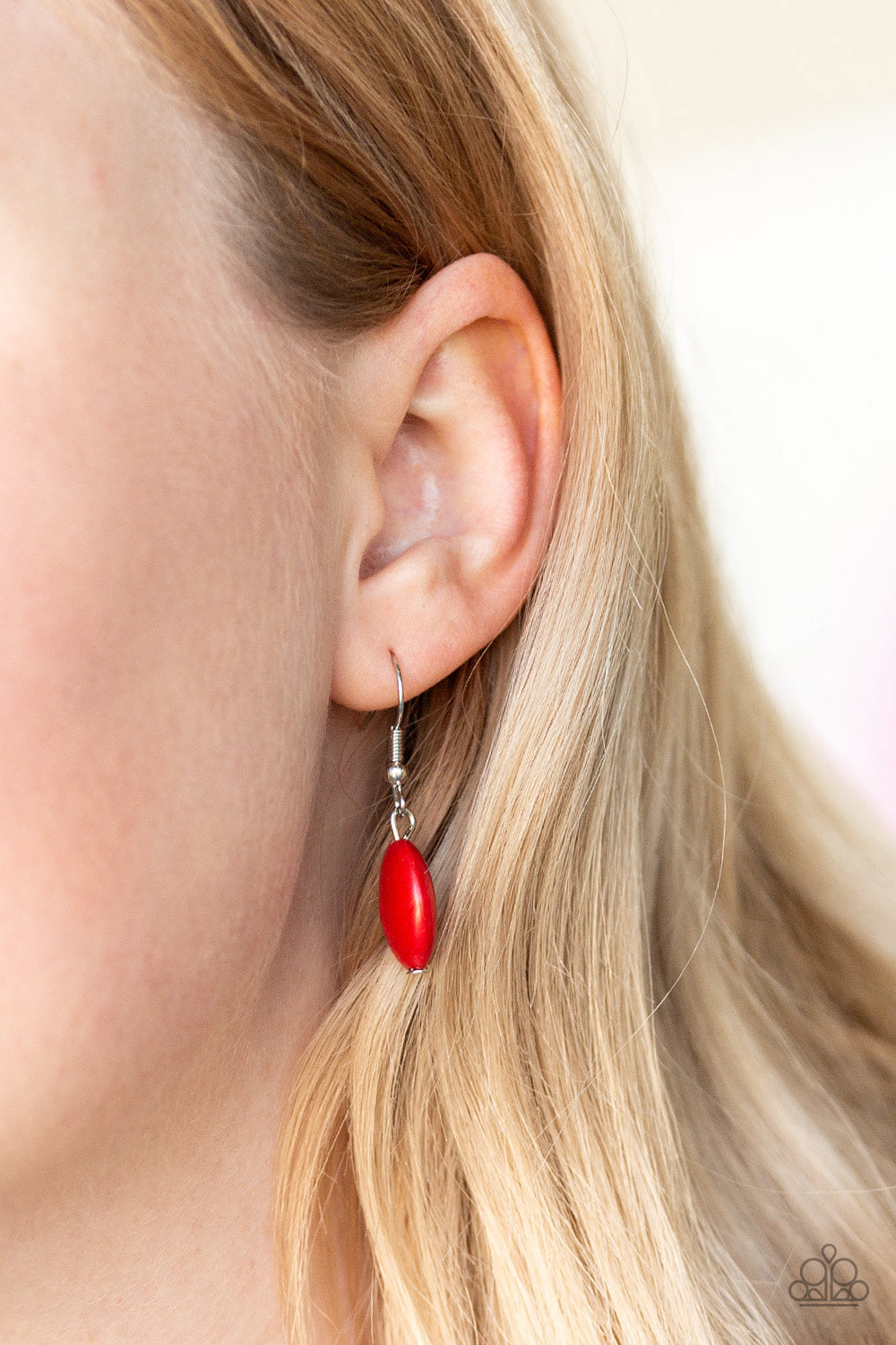 Commander In CHIEFETTE Red Necklace - Paparazzi Accessories