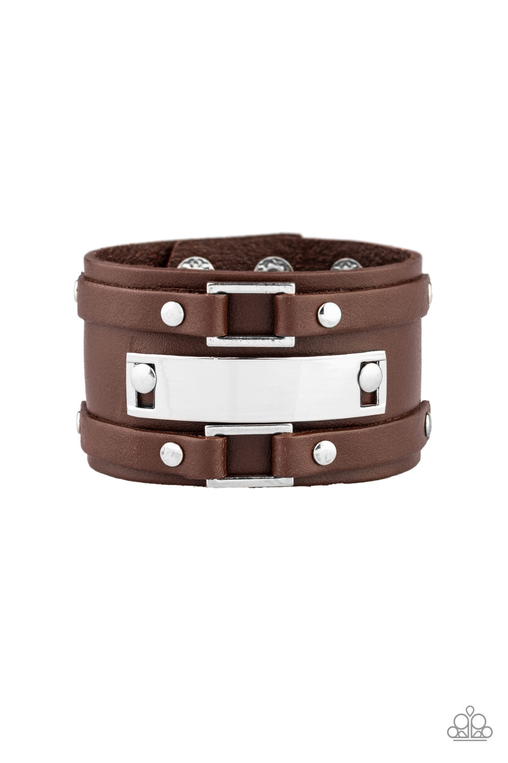 Rural Ranger Brown Urban Bracelet - Paparazzi Accessories