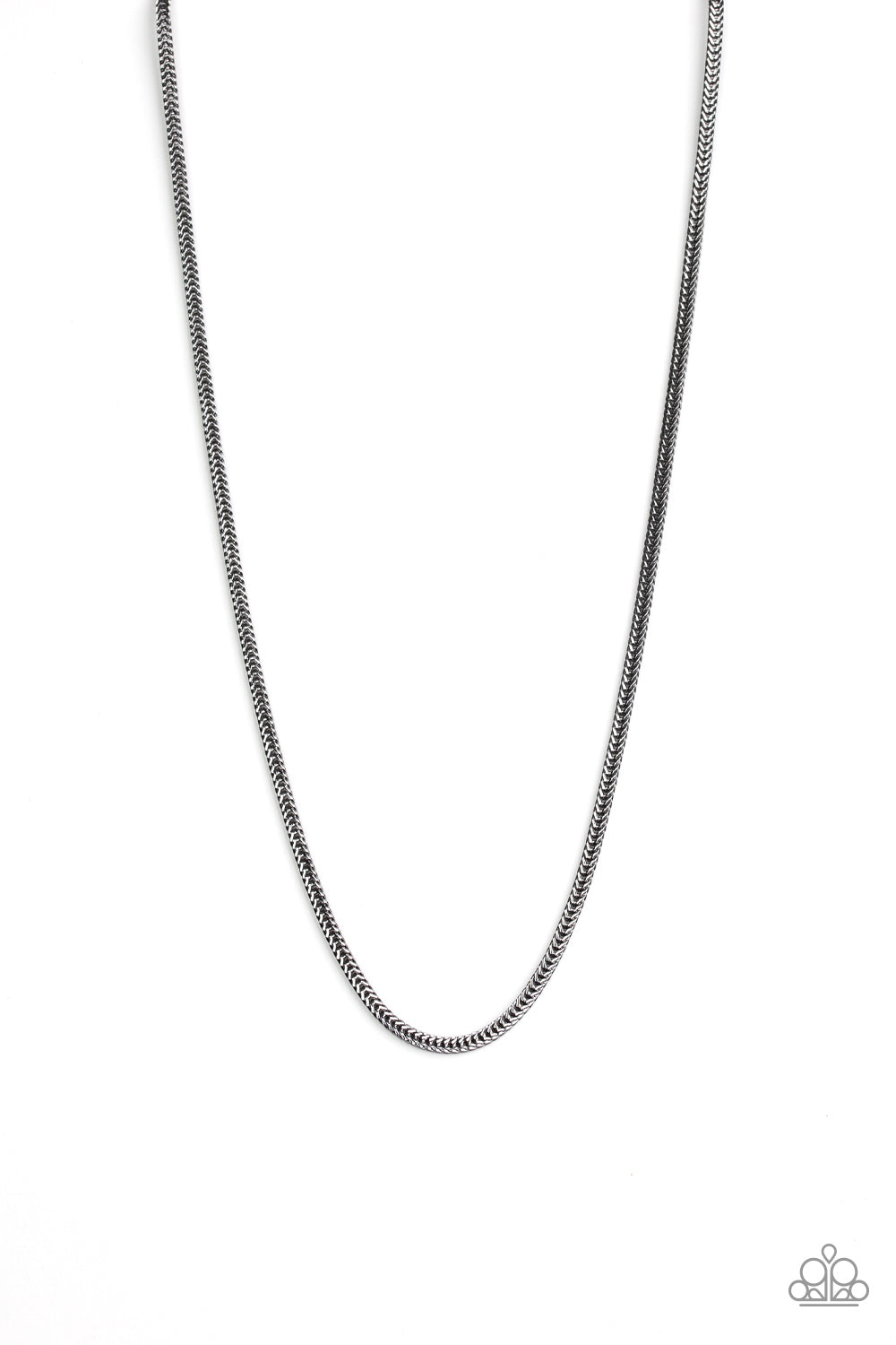 Killer Crossover Black Necklace - Paparazzi Accessories