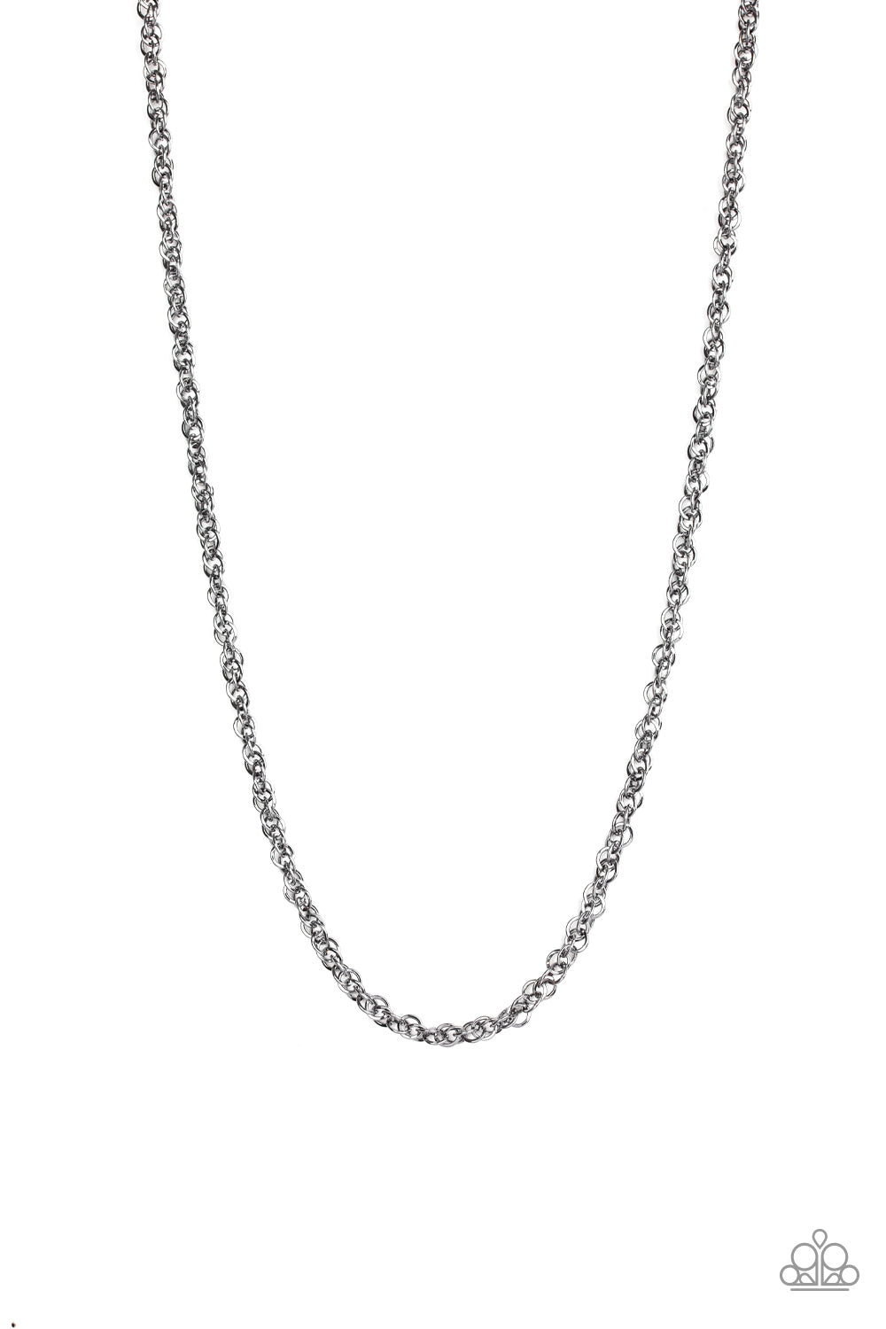 Lightweight Division Black Urban Necklace - Paparazzi Accessories