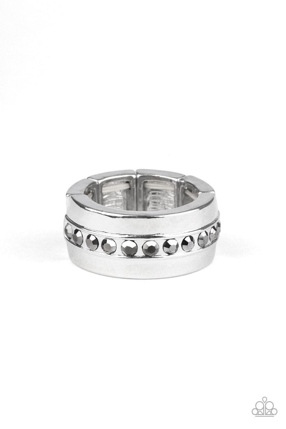Reigning Champ Silver Urban Ring - Paparazzi Accessories