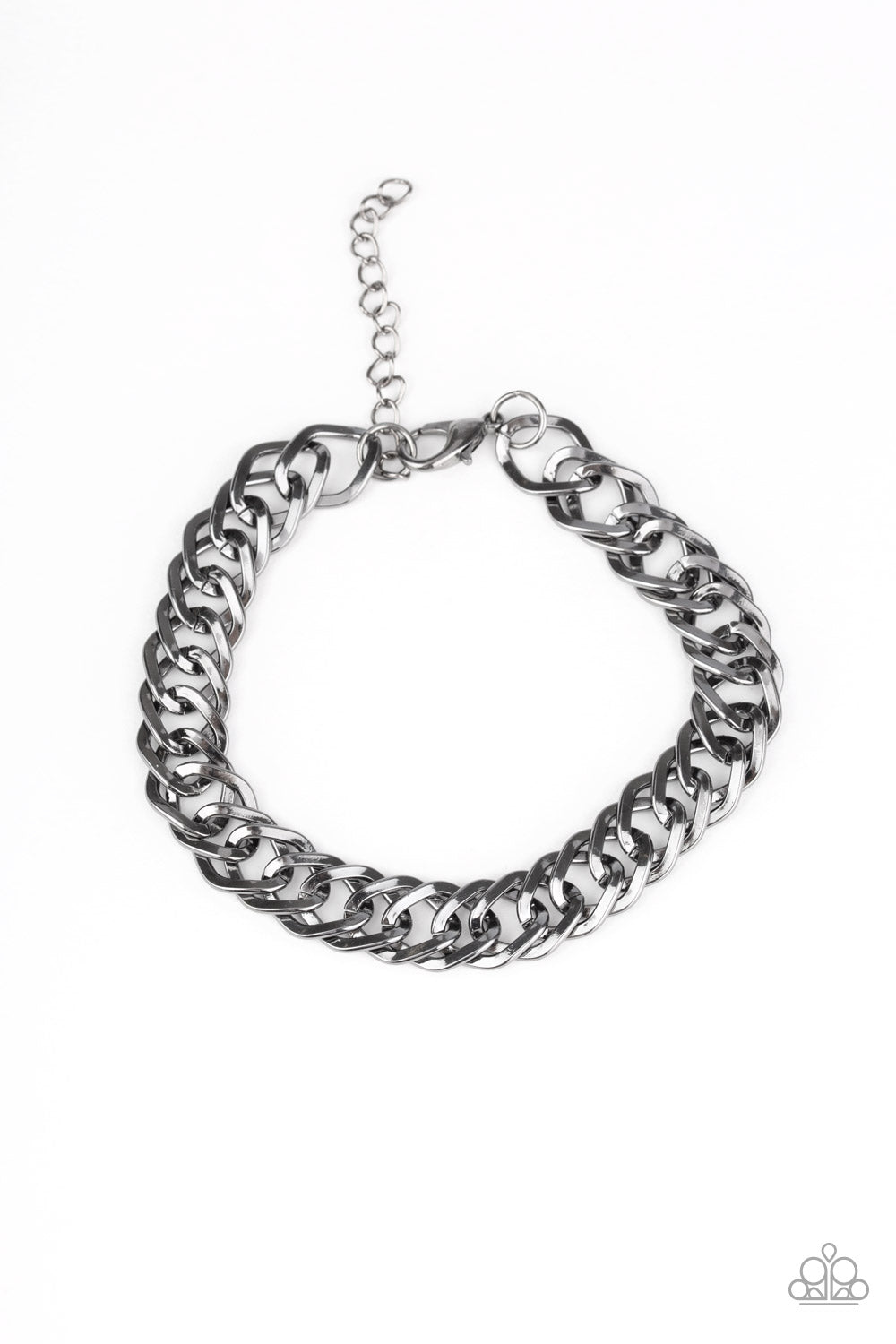On The Ropes Black Urban Bracelet - Paparazzi Accessories