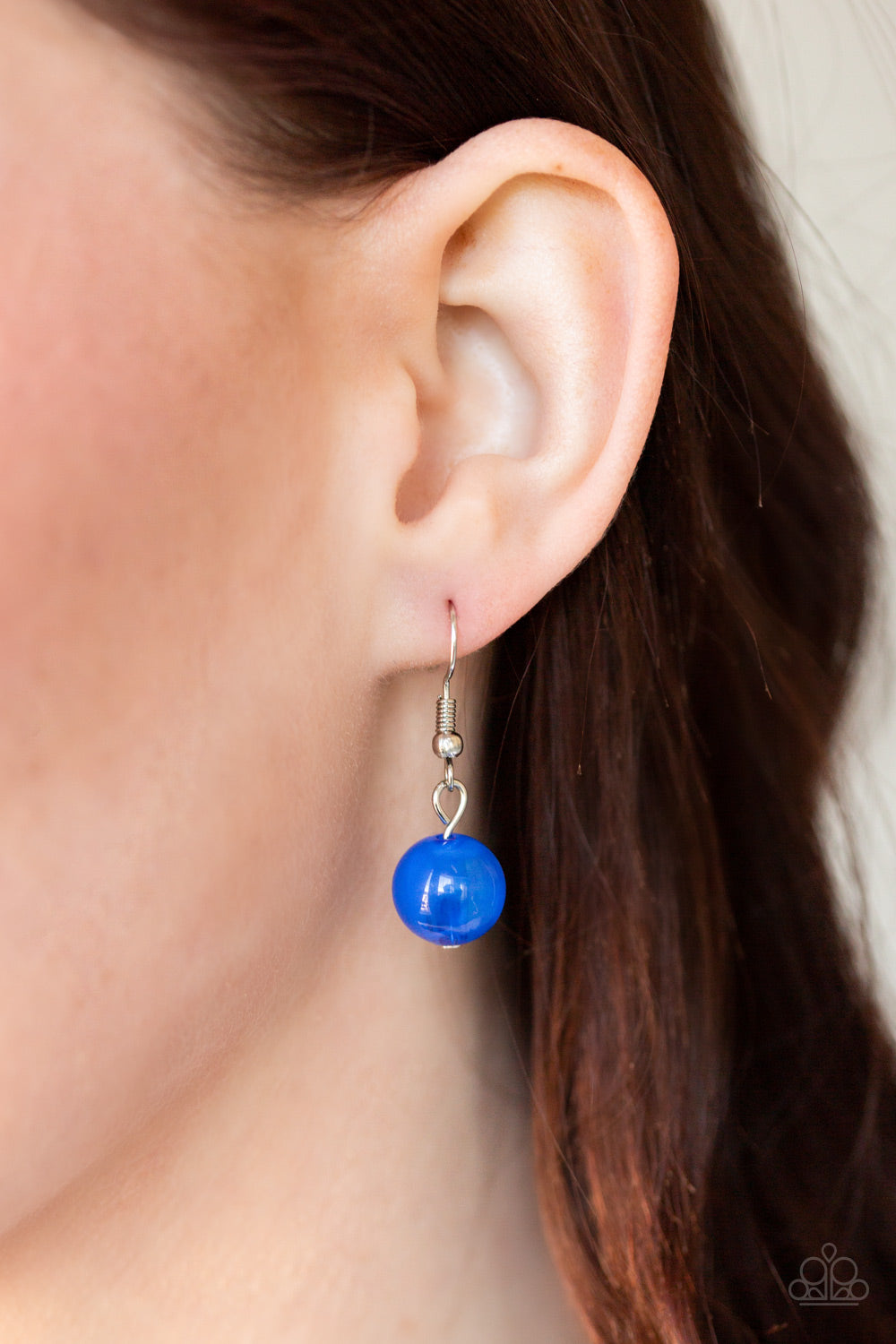 Beach Glam Blue Necklace - Paparazzi Accessories