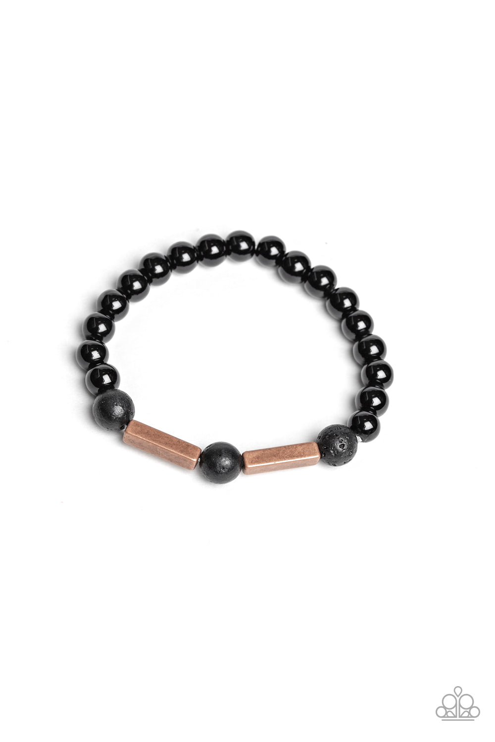 Metro Meditation Copper Urban Bracelet - Paparazzi Accessories