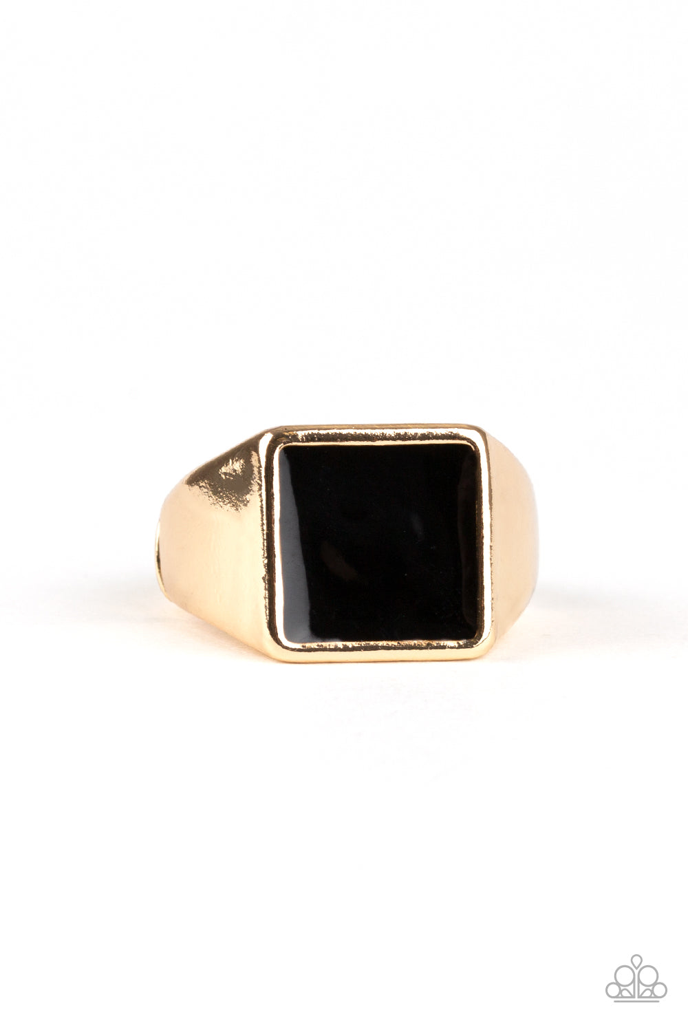Fresh Start Gold Urban Ring - Paparazzi Accessories