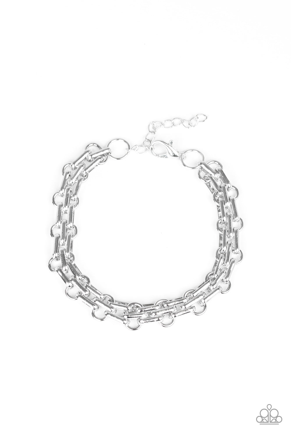 Urban Utility Silver Urban Bracelet - Paparazzi Accessories