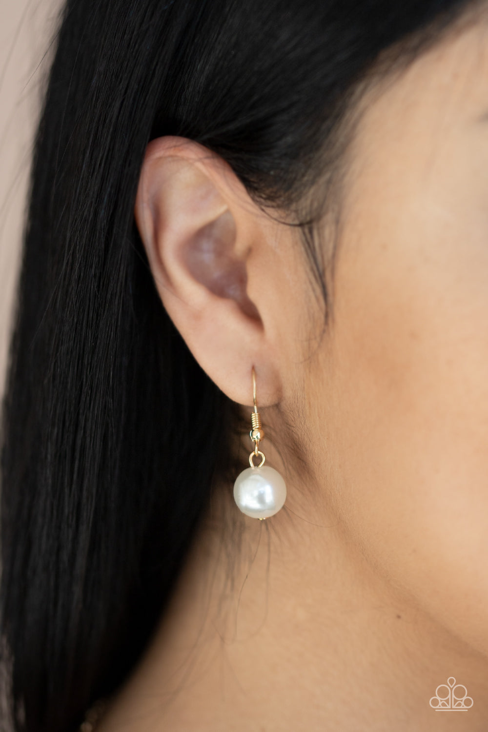 Prized Pearls Gold Necklace - Paparazzi Accessories