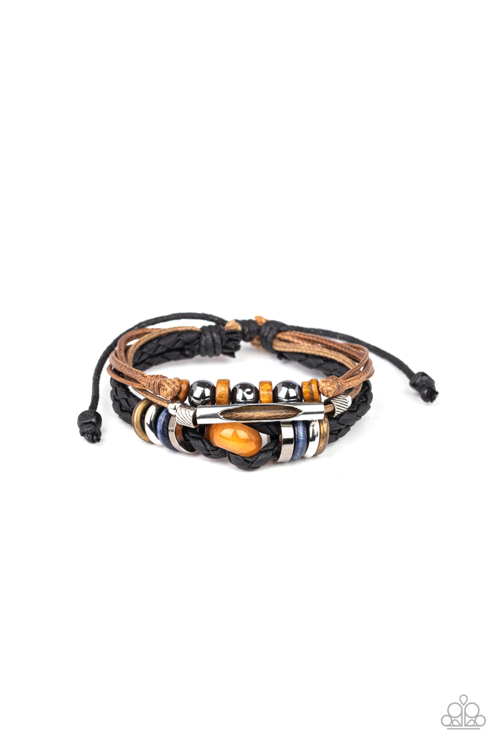 Wander More Orange Urban Bracelet - Paparazzi Accessories