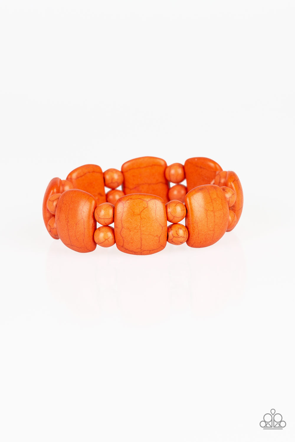 Dont Be So NOMADIC! Orange Bracelet - Paparazzi Accessories