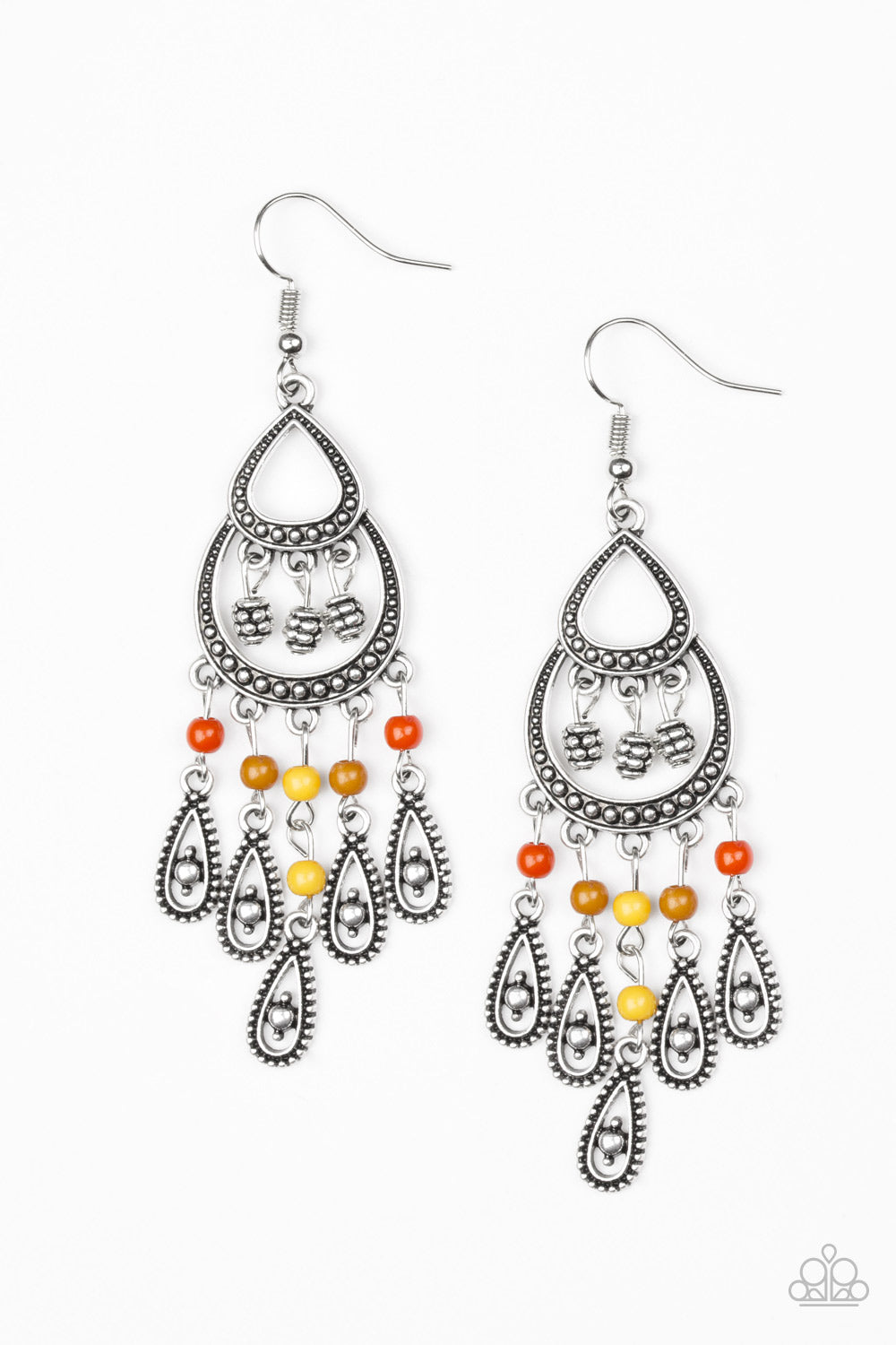 Eastern Excursion Multi Earring - Paparazzi Accessories