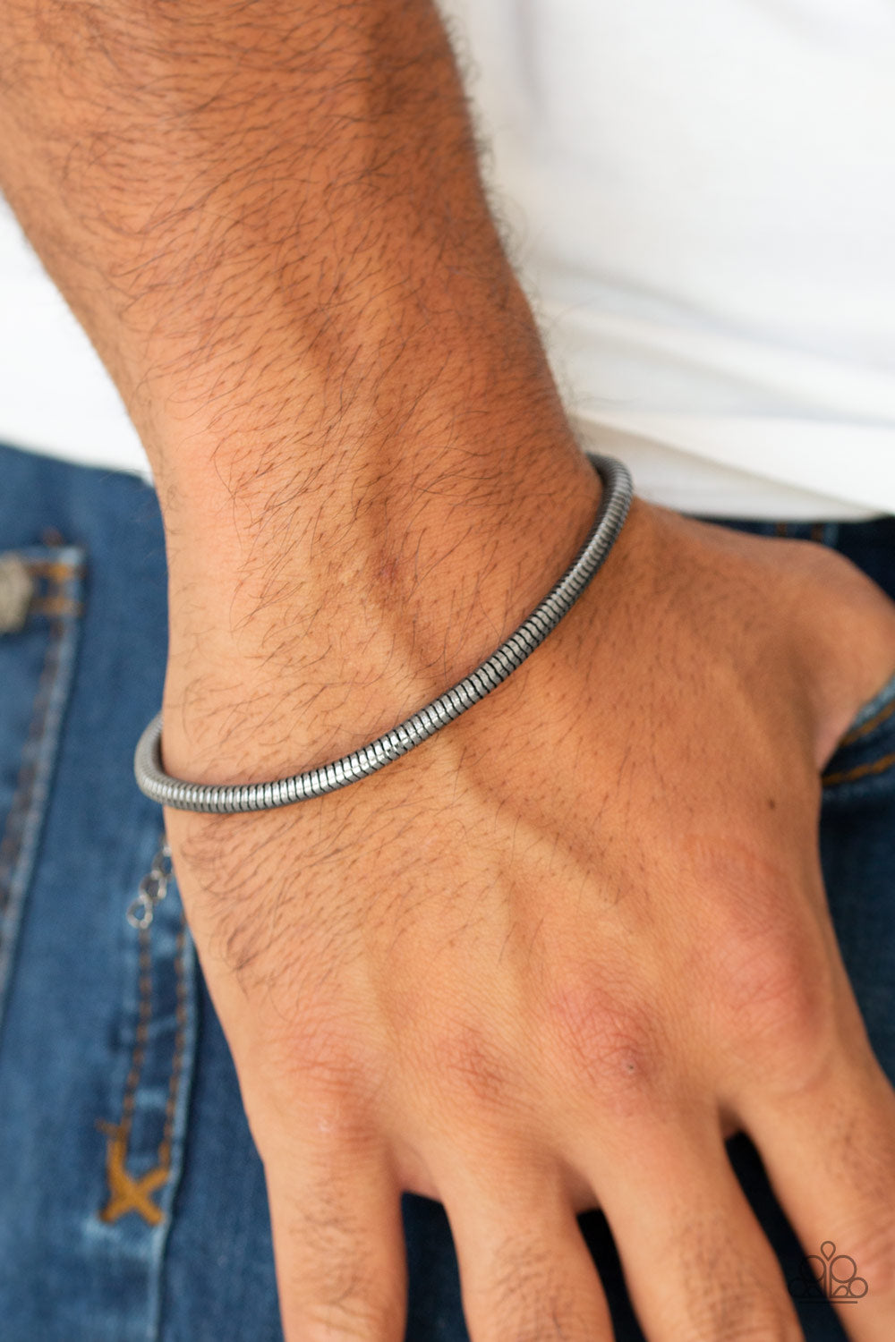 Winning Black Urban Bracelet - Paparazzi Accessories