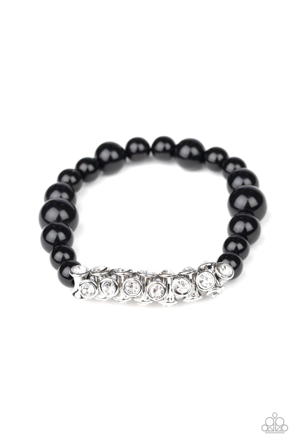 Traffic-Stopping Sparkle Black Bracelet - Paparazzi Accessories