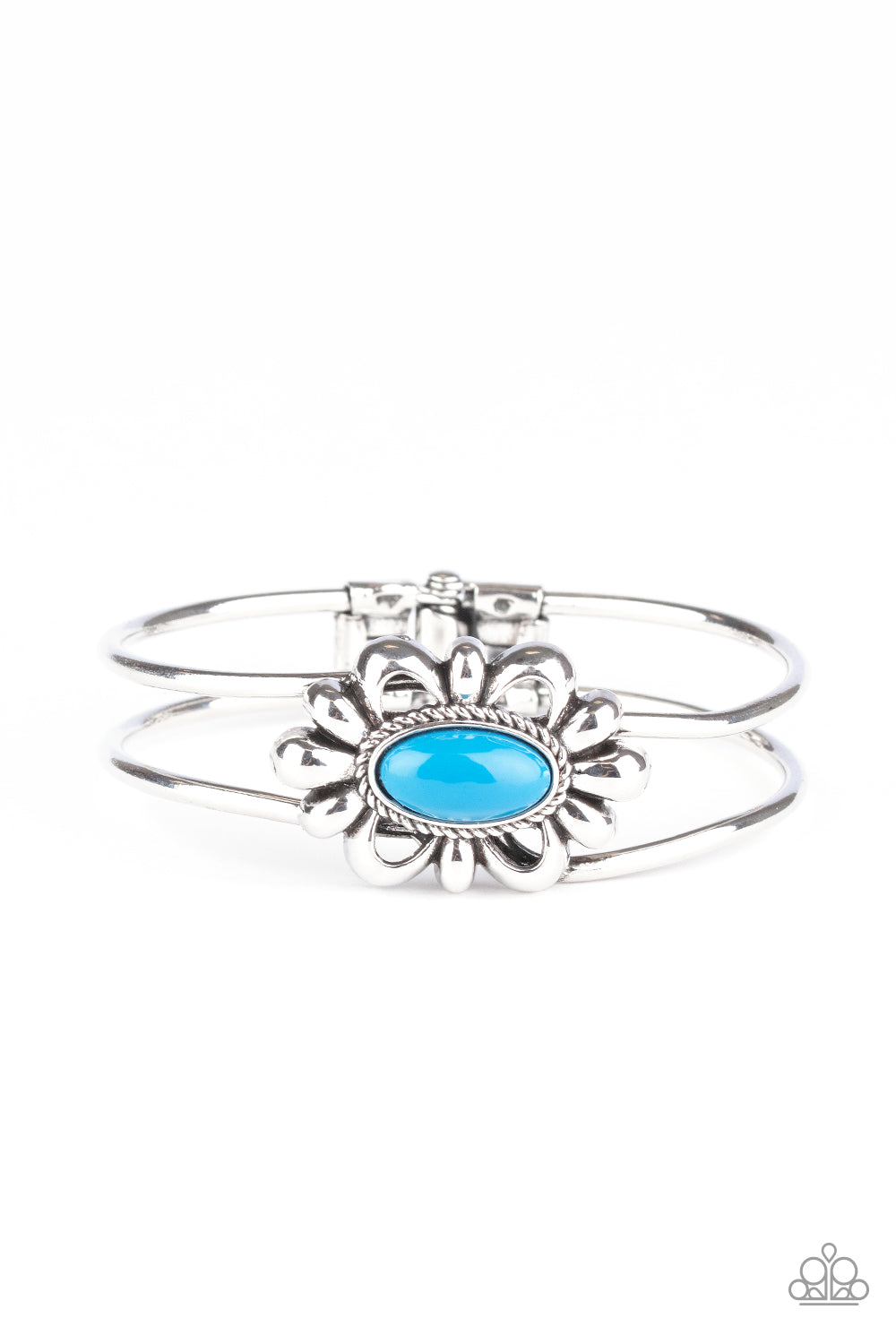 Serene Succulent Blue Bracelet - Paparazzi Accessories