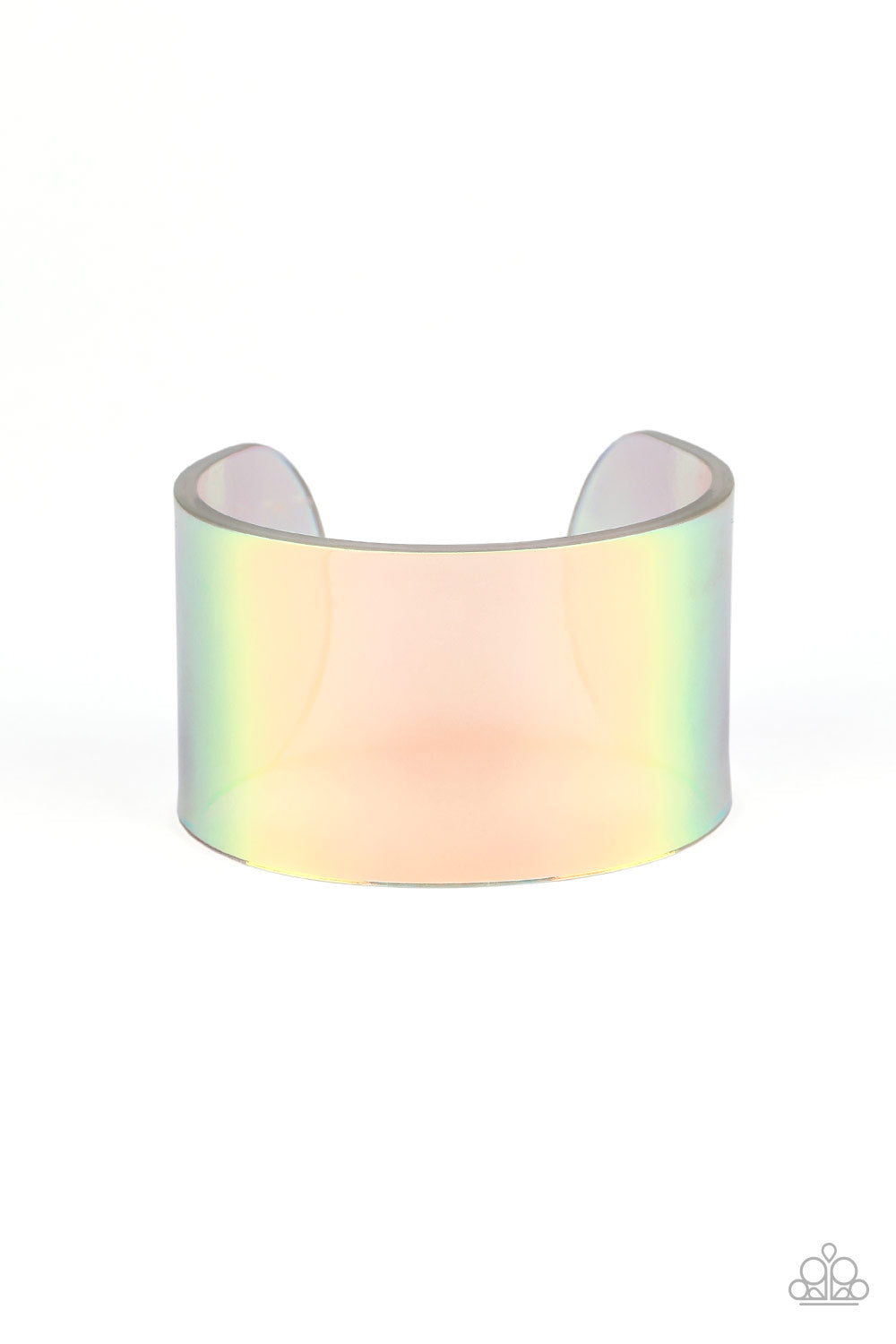 Holographic Aura Multi Cuff Bracelet - Paparazzi Accessories