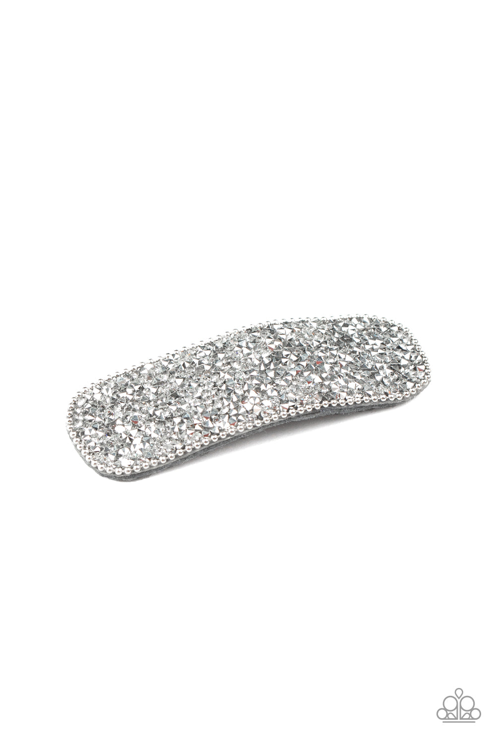 From HAIR On Out Silver Hair Clip - Paparazzi Accessories
