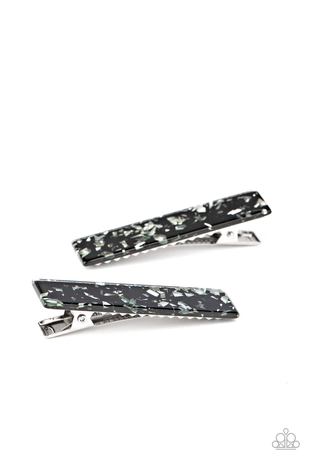 Playing HAIR Guitar Black Hair Clip - Paparazzi Accessories