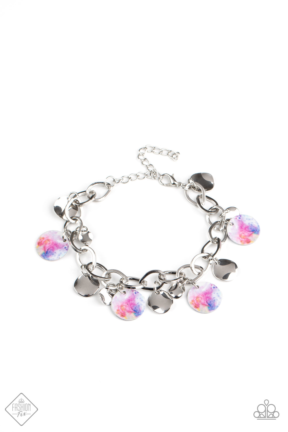 Teasingly Tie Dye Multi Bracelet - Paparazzi Accessories