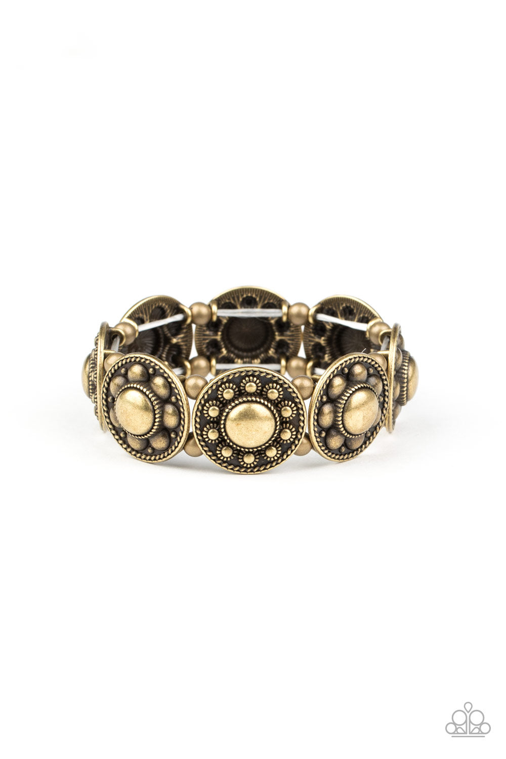 Rural Fields Brass Bracelet - Paparazzi Accessories