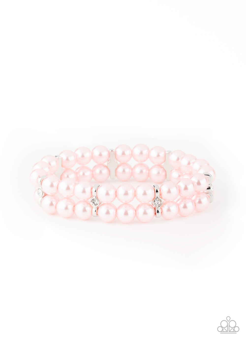 Downtown Debut Pink Bracelet - Paparazzi Accessories